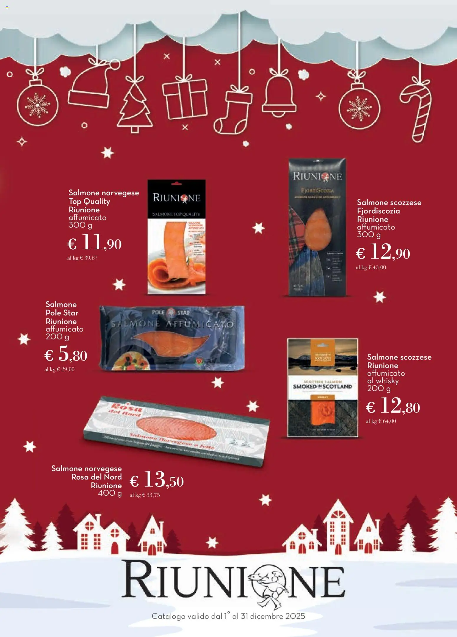 Volantino Conad del 01.12.2025 | Pagina: 13 | Prodotti: Salmone affumicato, Salmone, Whisky, Top