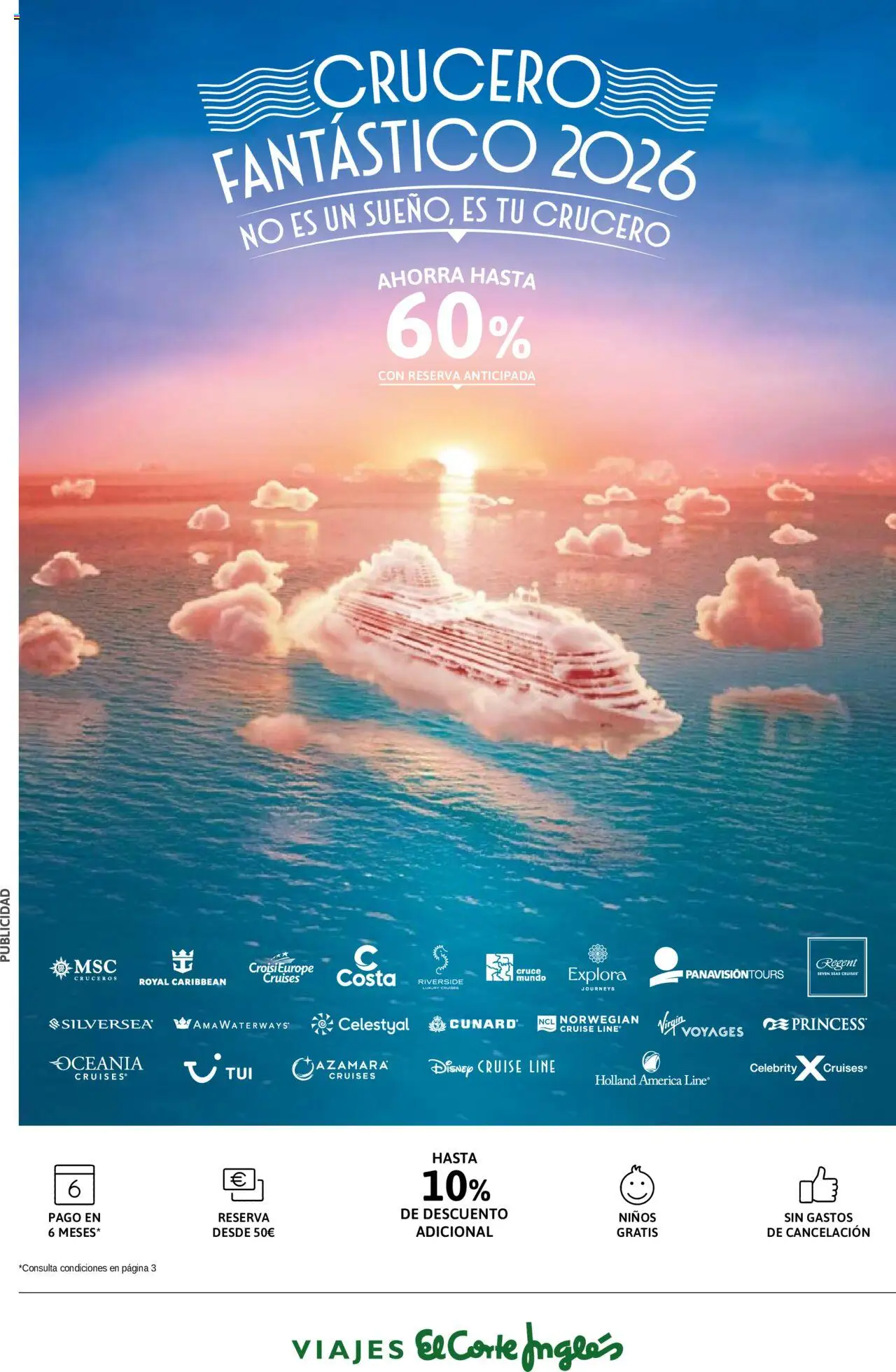 Viajes El Corte Inglés - Crucero Fantástico │ válido desde el 16.09.2025 | Página: 1