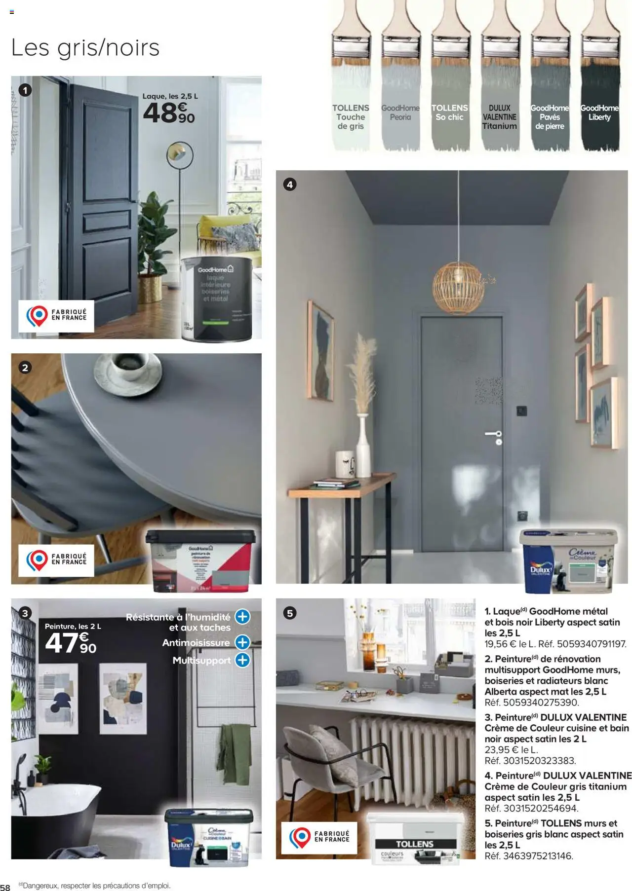  | Page: 58 | Produits: Crème