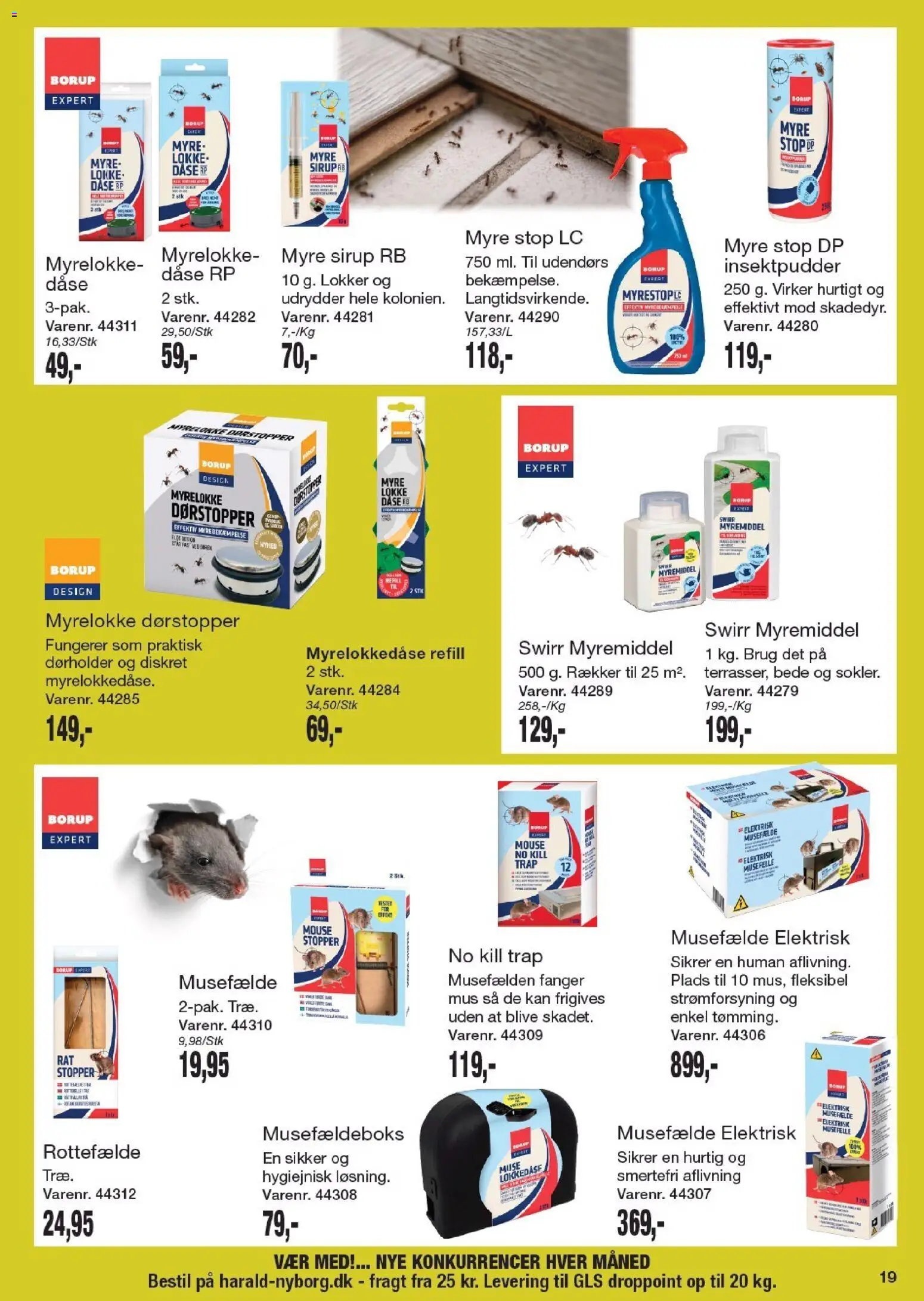 Harald Nyborg tilbudsavis – gyldig fra 23.04.2026 | Side: 19 | Produkter: Mus, Søm