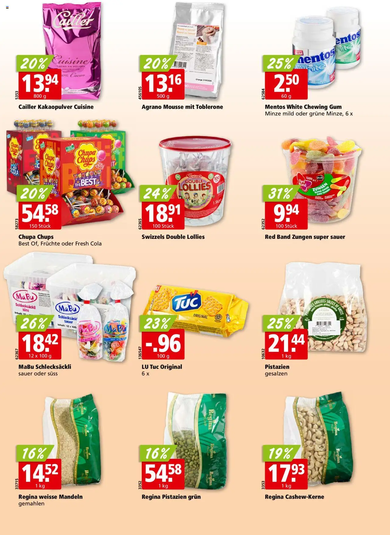 Aligro Aktionen – gültig ab 15.09.2025 | Seite: 20 | Produkte: Chips, Früchte