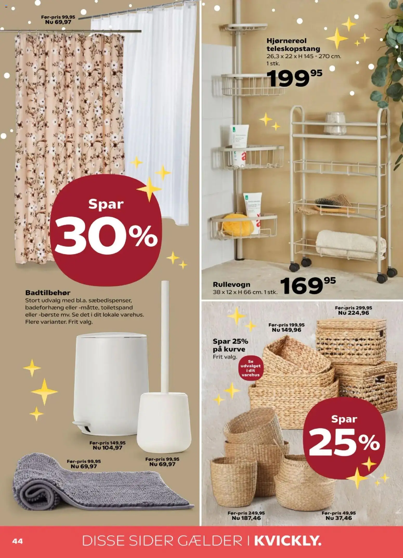 Kvickly tilbudsavis – gyldig fra 28.11.2025 | Side: 48 | Produkter: Børste, Badeforhæng