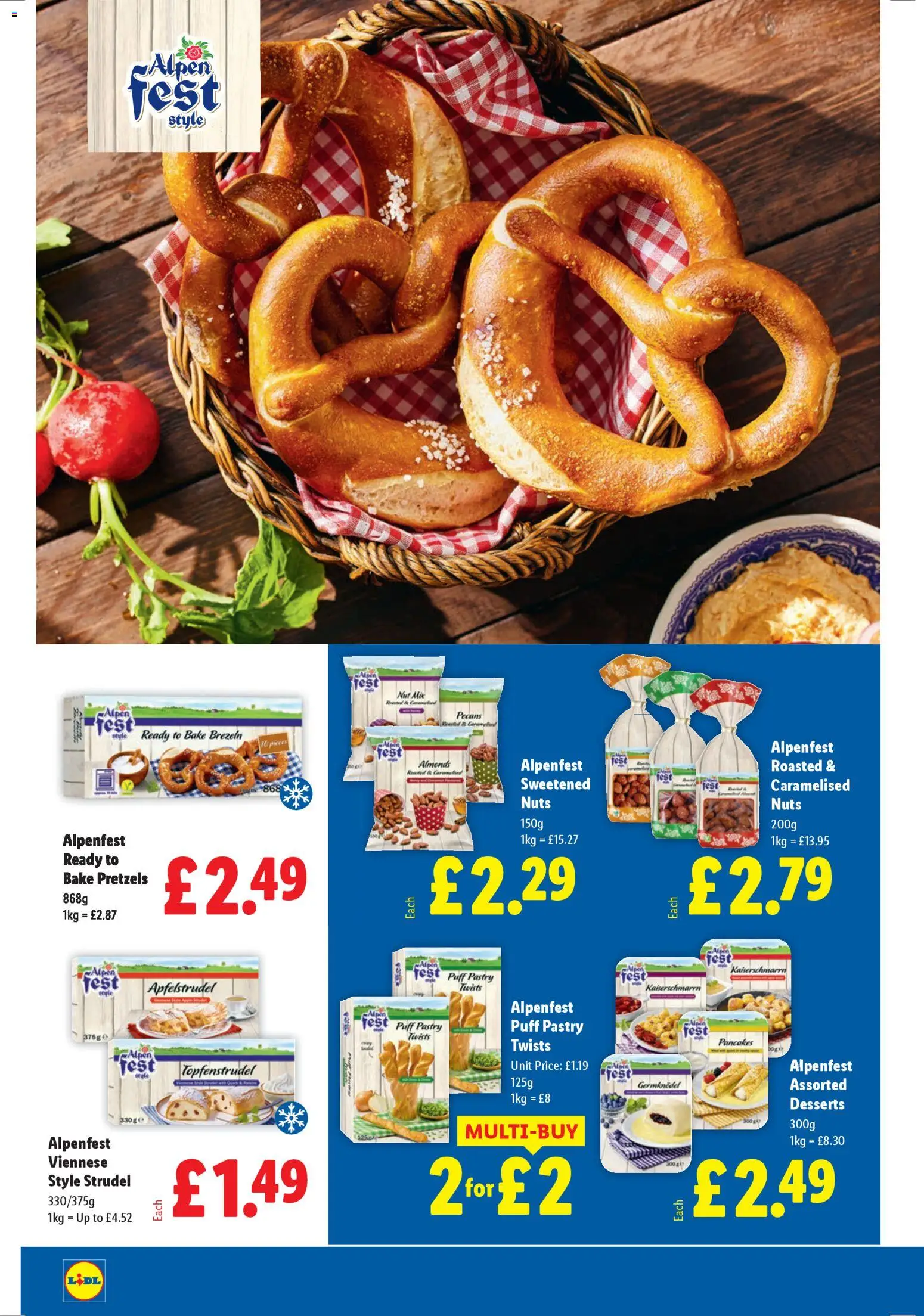 {H1} | Page: 12 | Products: Nuts, Almonds, Pancakes