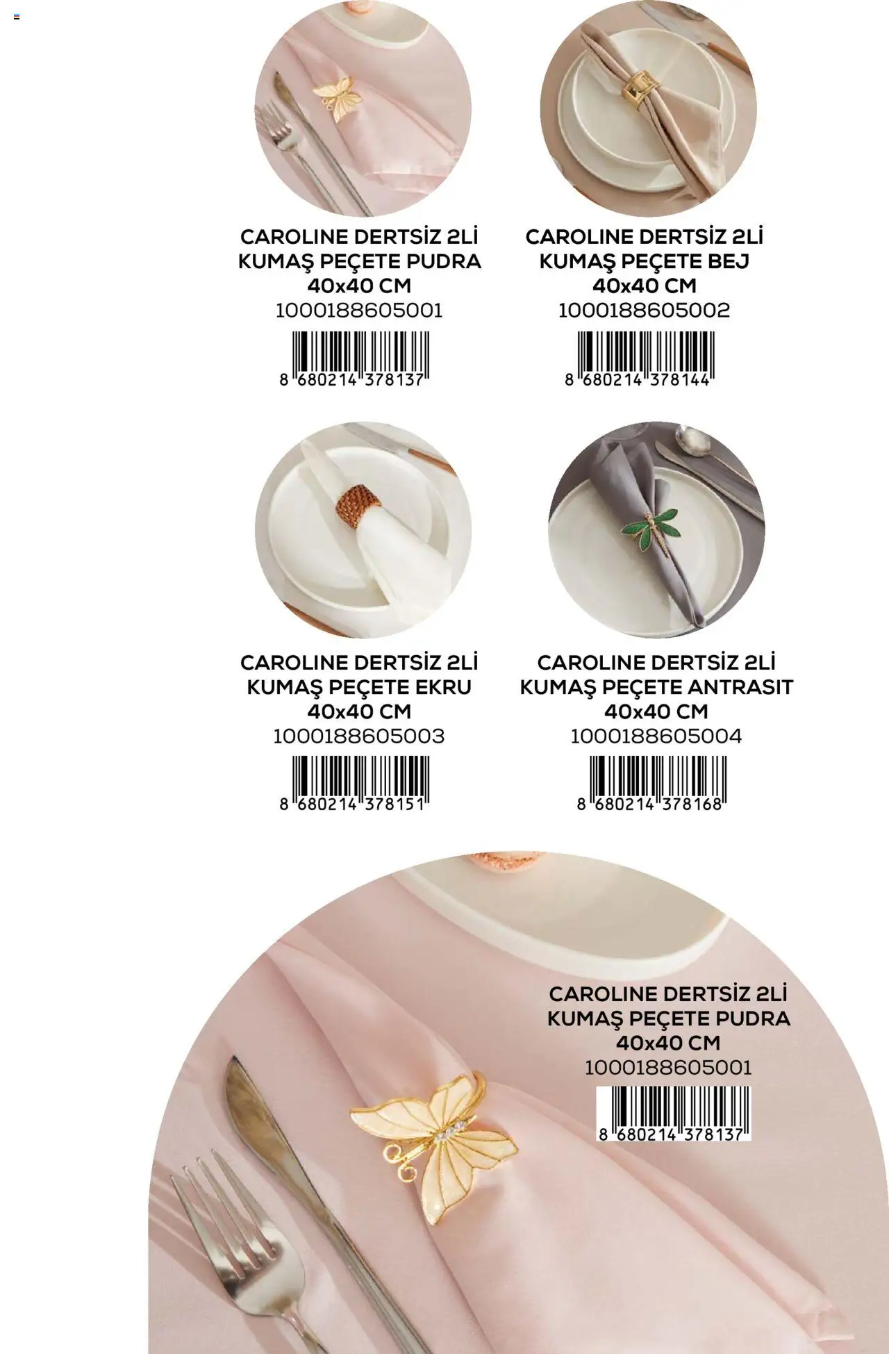 Karaca Home Katalog - 01.03.2025 tarihinden itibaren geçerlidir | Sayfa: 31 | Ürünler: Pudra