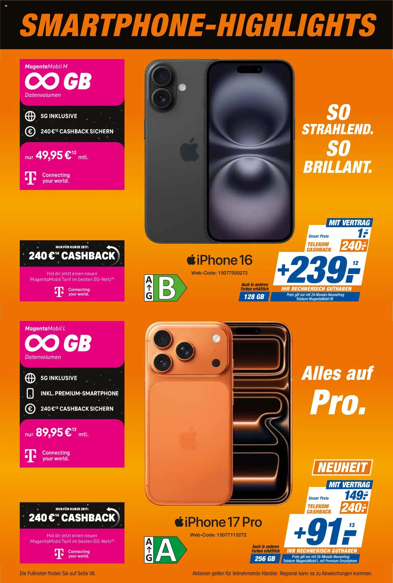 Expert - Black Weeks Smartphone-highlights – gültig ab 22.11.2025 | Seite: 2 | Produkte: Iphone