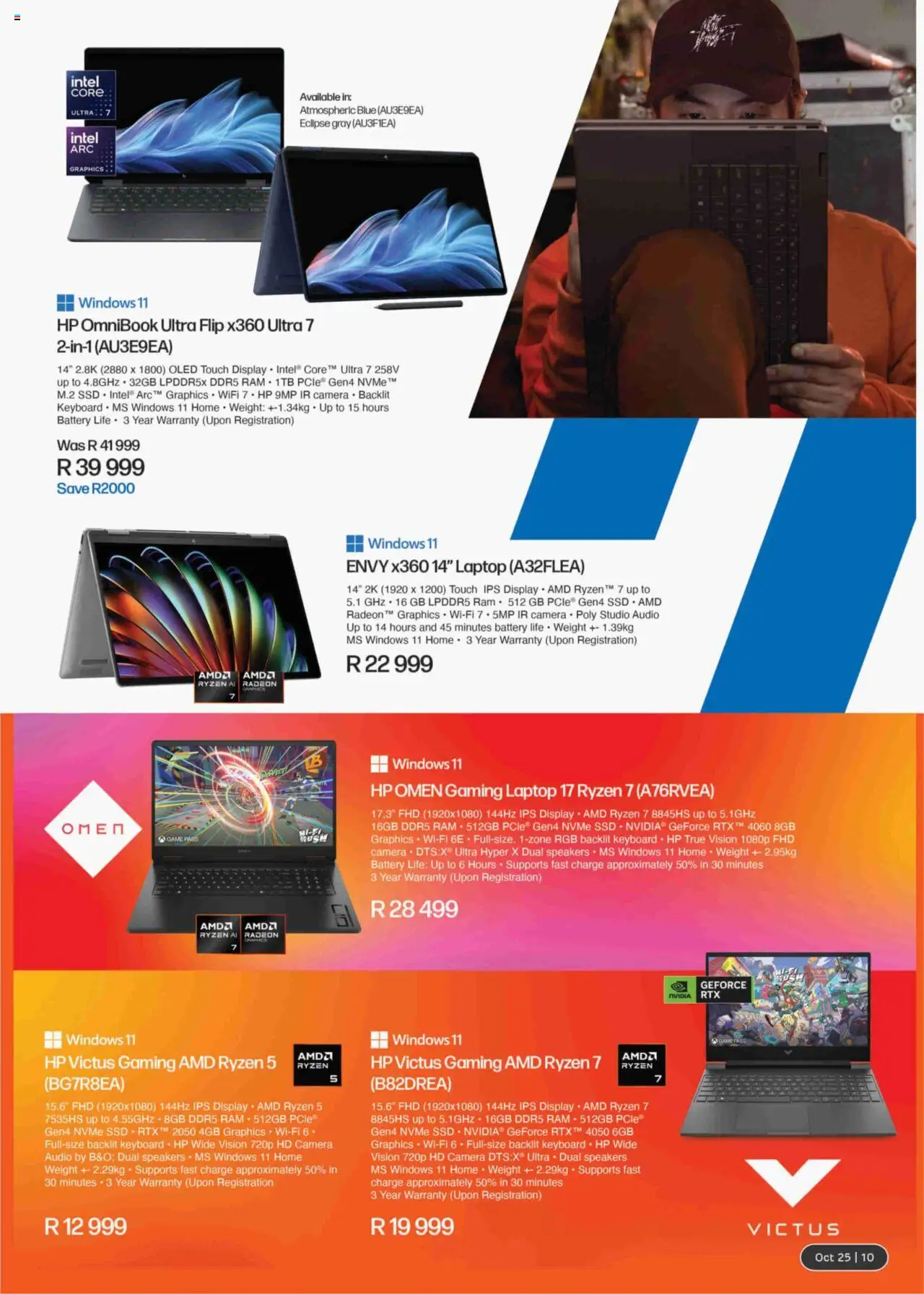 New Computer Mania catalogue – valid from 01.10.2025 | Page: 11 | Products: Keyboard, Audio, Laptop, Battery