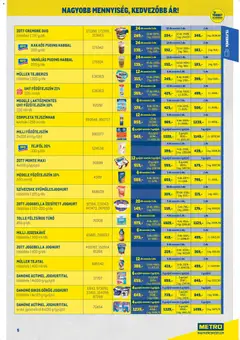 Metro Nagy Ajánlatok Kiskereskedőknek 2026/04 - amely érvényes a következő dátumtól: 07.04.2026 | Oldal: 5 | Termékek: Főzőtejszín, Jegeskávé, Tejszínhab, Joghurt