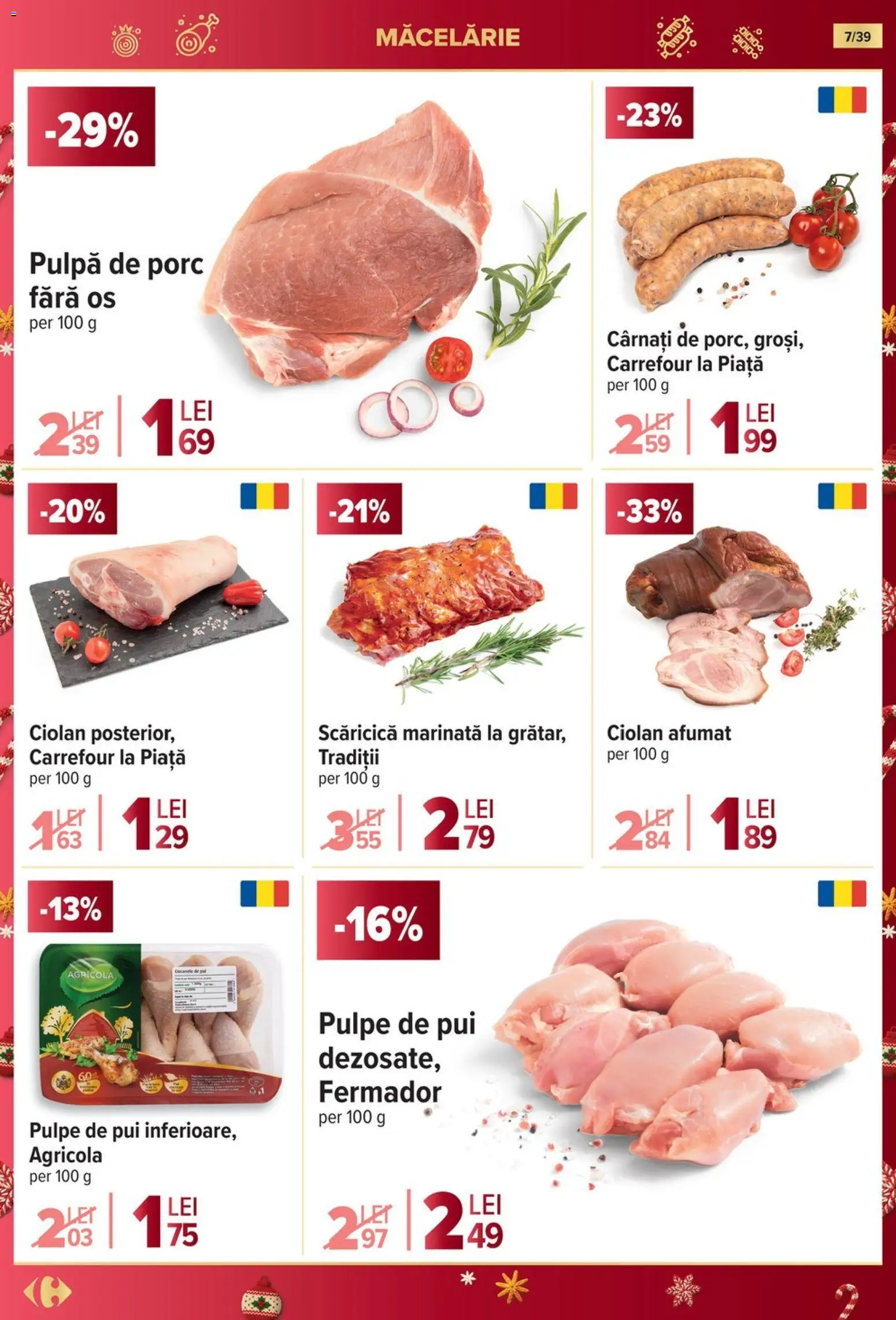 Noul catalog Carrefour – valabil de la 19.11.2025 | Pagină: 7 | Produse: Hacıyatmaz Kedi Oyuncağı, Cârnați
