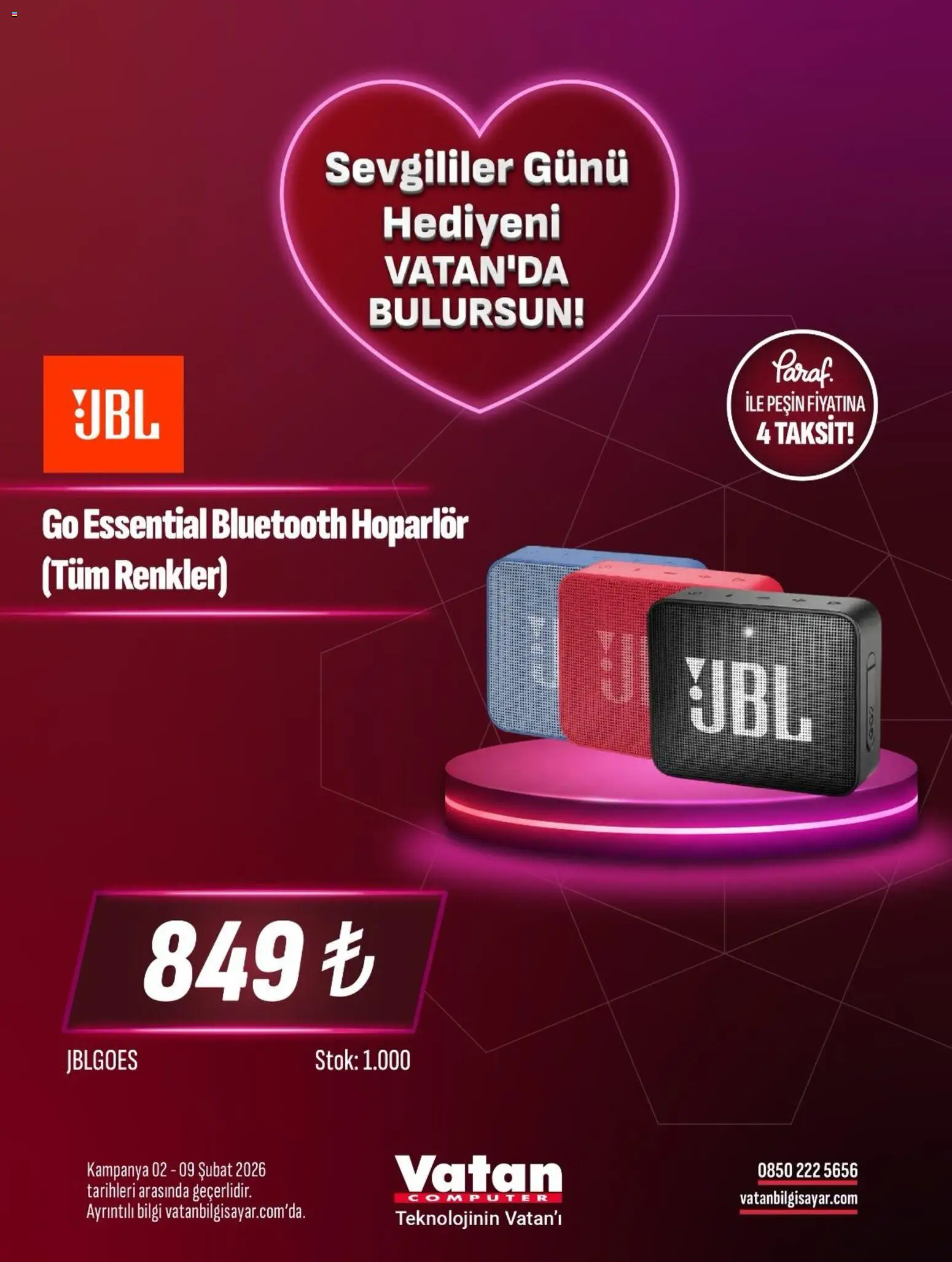 Vatan Bilgisayar İndirim - 02.02.2026 tarihinden itibaren geçerlidir | Sayfa: 14 | Ürünler: Hoparlör