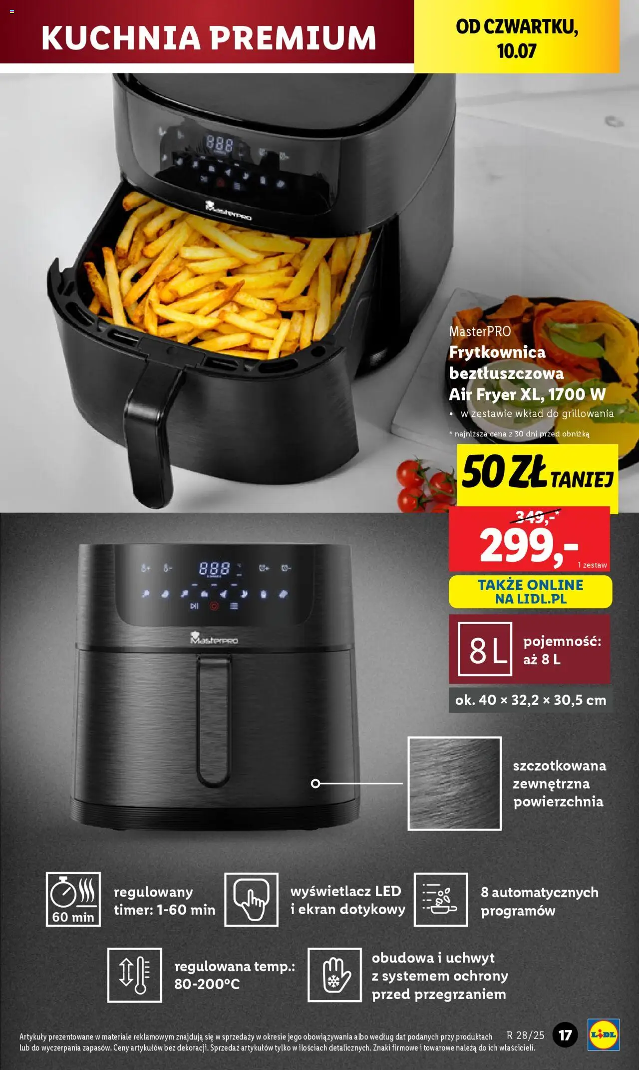 Lidl Katalog od 07.07.2025 | Strona: 19 | Produkty: Frytkownica, Frytkownica beztłuszczowa