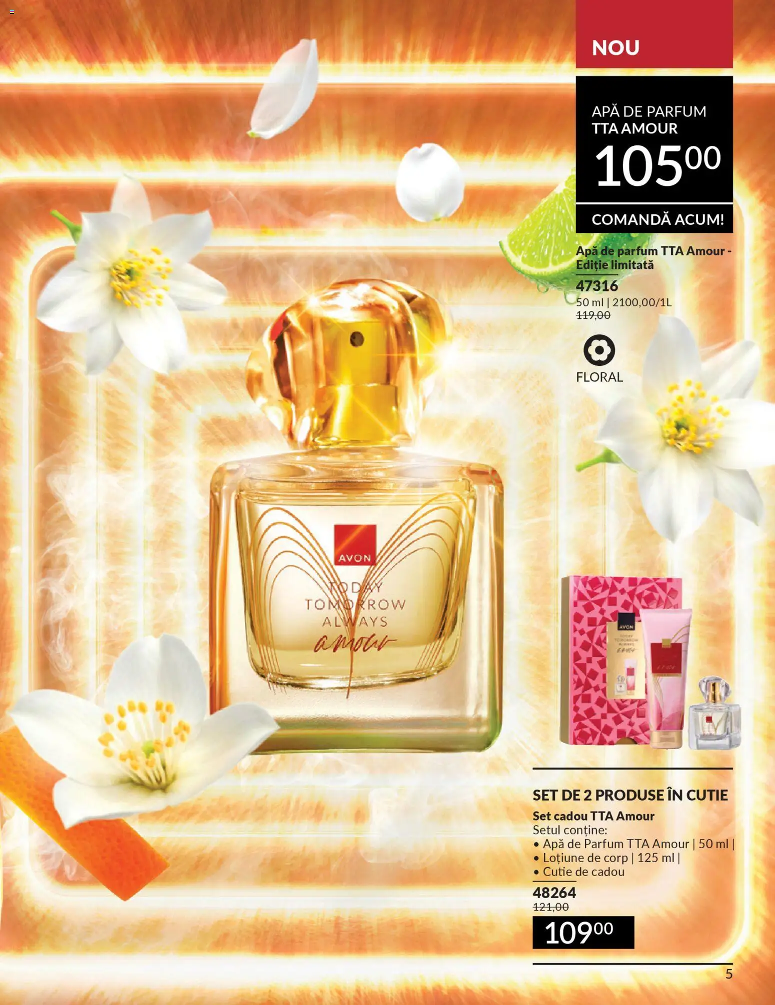 Noul catalog Avon – valabil de la 01.03.2026 | Pagină: 7 | Produse: Apă de parfum, Cutie, Parfum, Apă