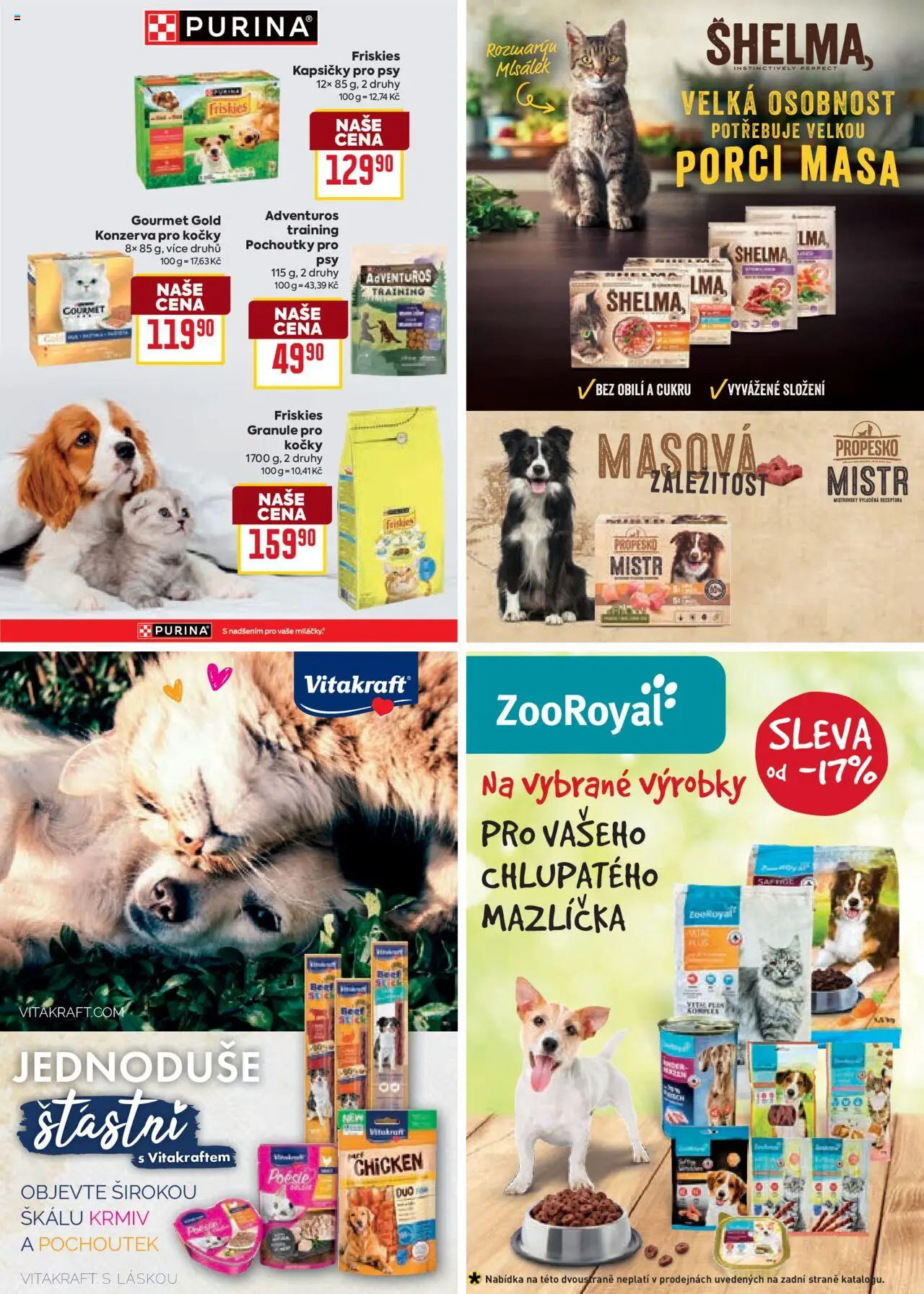 Billa leták - Partneři od 13.08.2025 | Strana: 29 | Produkty: Gourmet, Granule, Friskies granule, Konzerva pro kočky