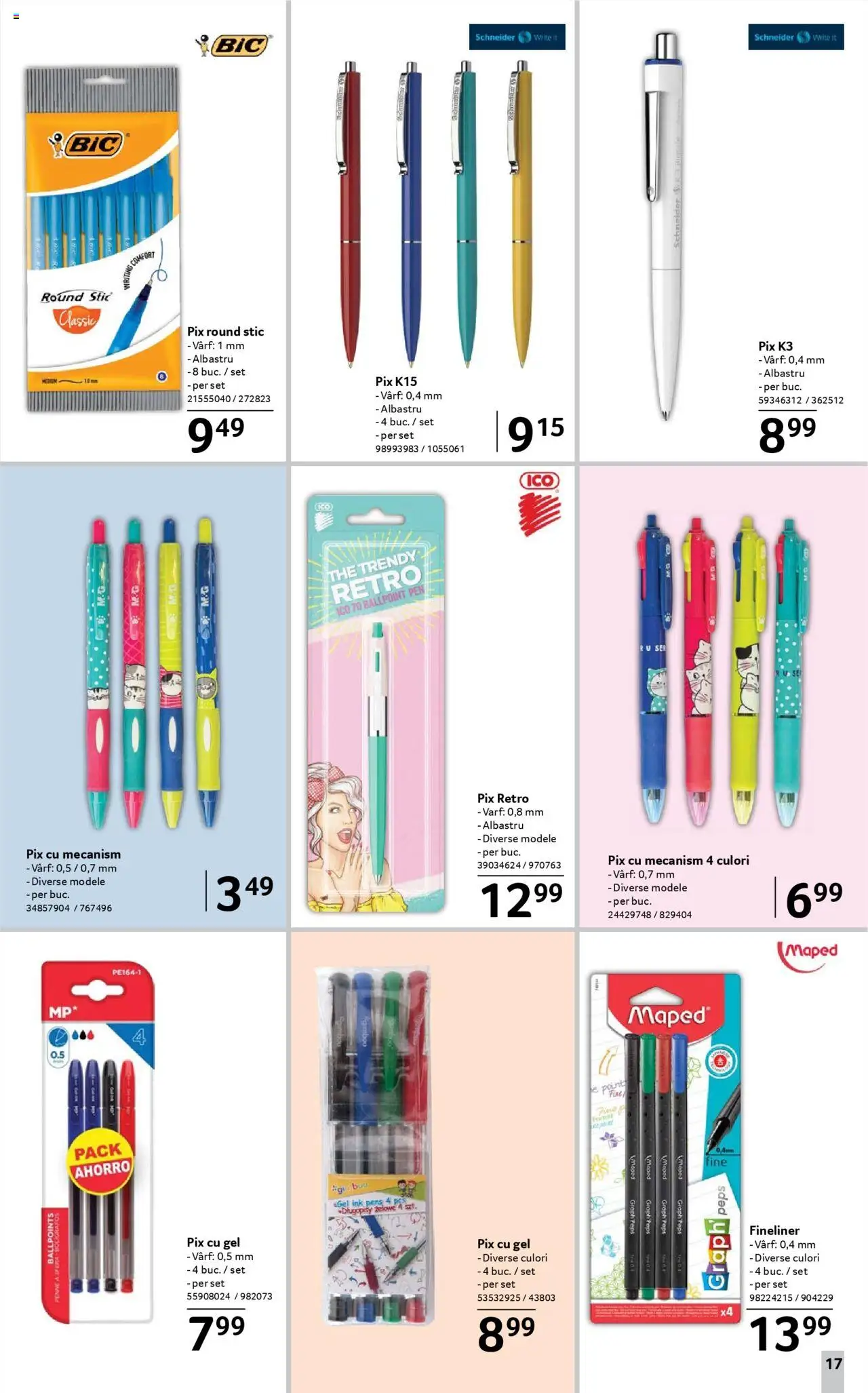 Catalog Selgros - Școala  – valabil de la 08.08.2025 | Pagină: 17