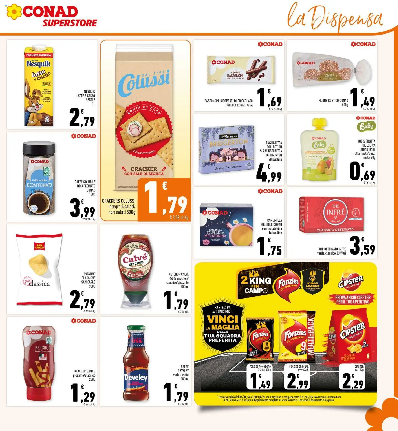 Volantino Conad del 29.01.2026 | Pagina: 19 | Prodotti: Caffè, Ketchup, Latte, Cacao