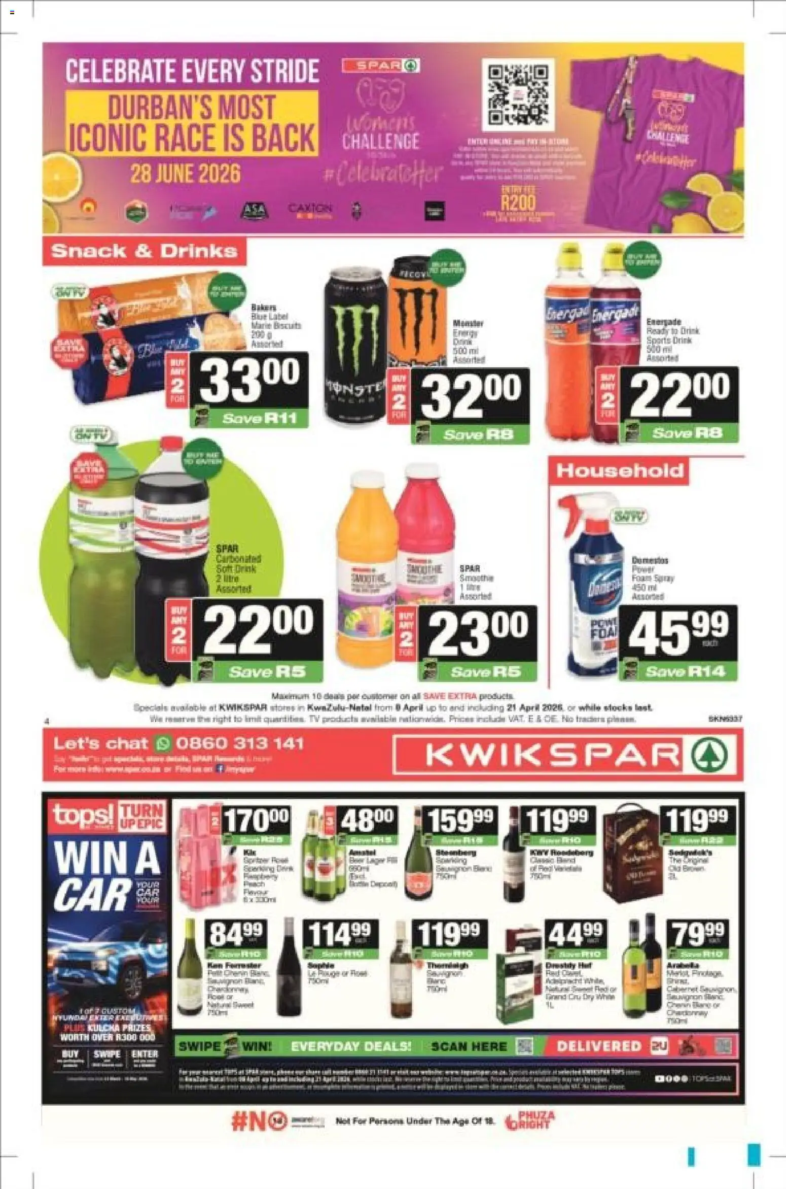New KWIKSPAR catalogue – valid from 08.04.2026 | Page: 4