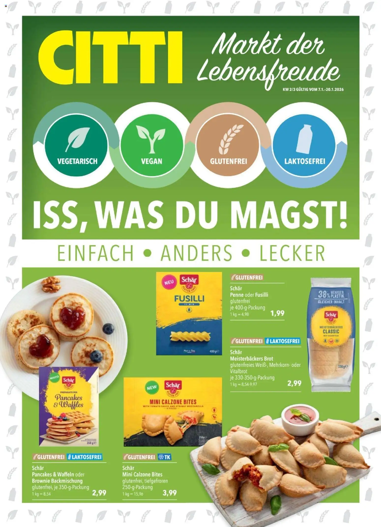 CITTI tilbudsavis – gyldig fra 07.01.2026 | Side: 1 | Produkter: Mozzarella