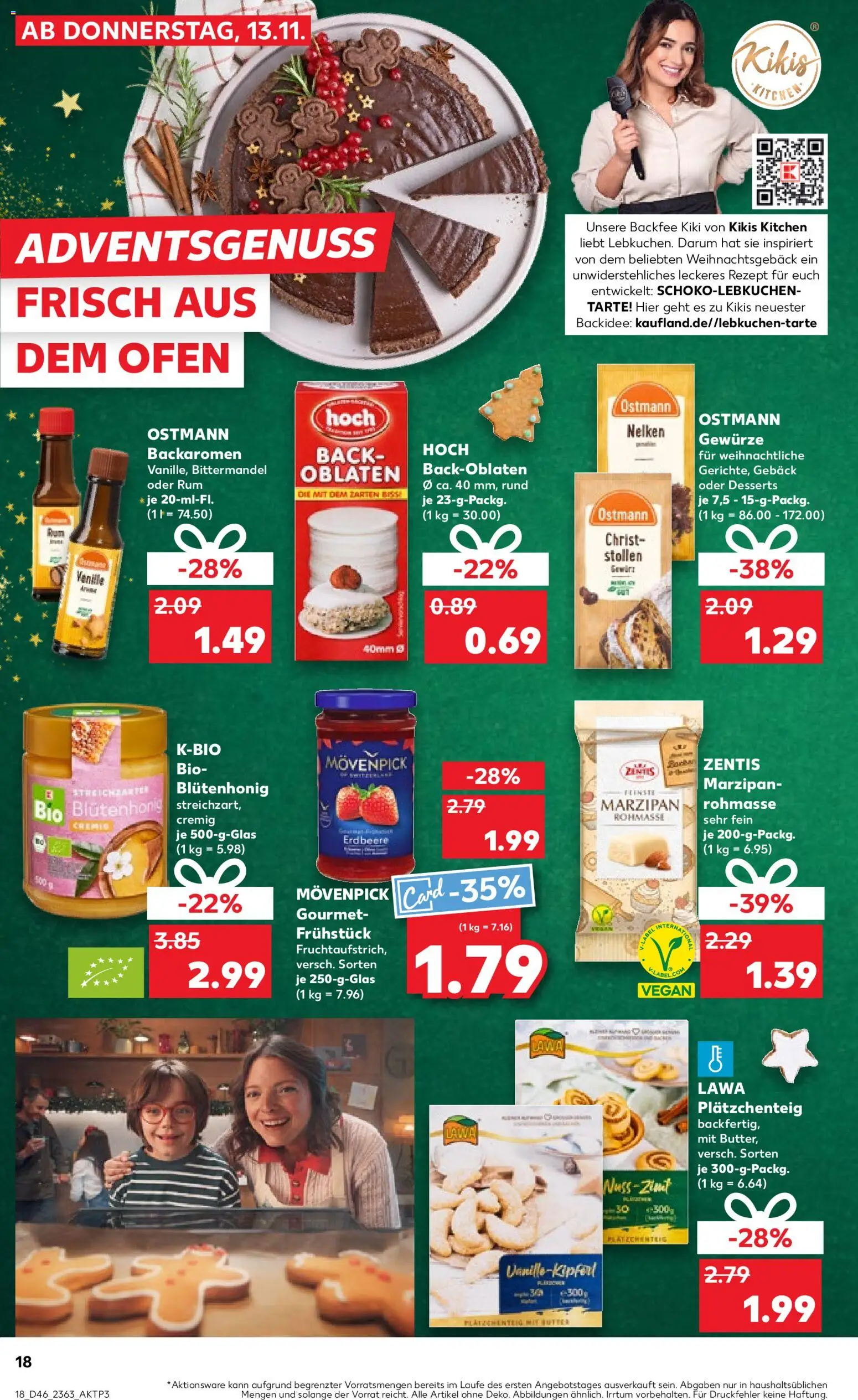 Kaufland prospekt Bremen	 – gültig ab 16.11.2025 | Seite: 18 | Produkte: Ofen, Rum, Gewürze