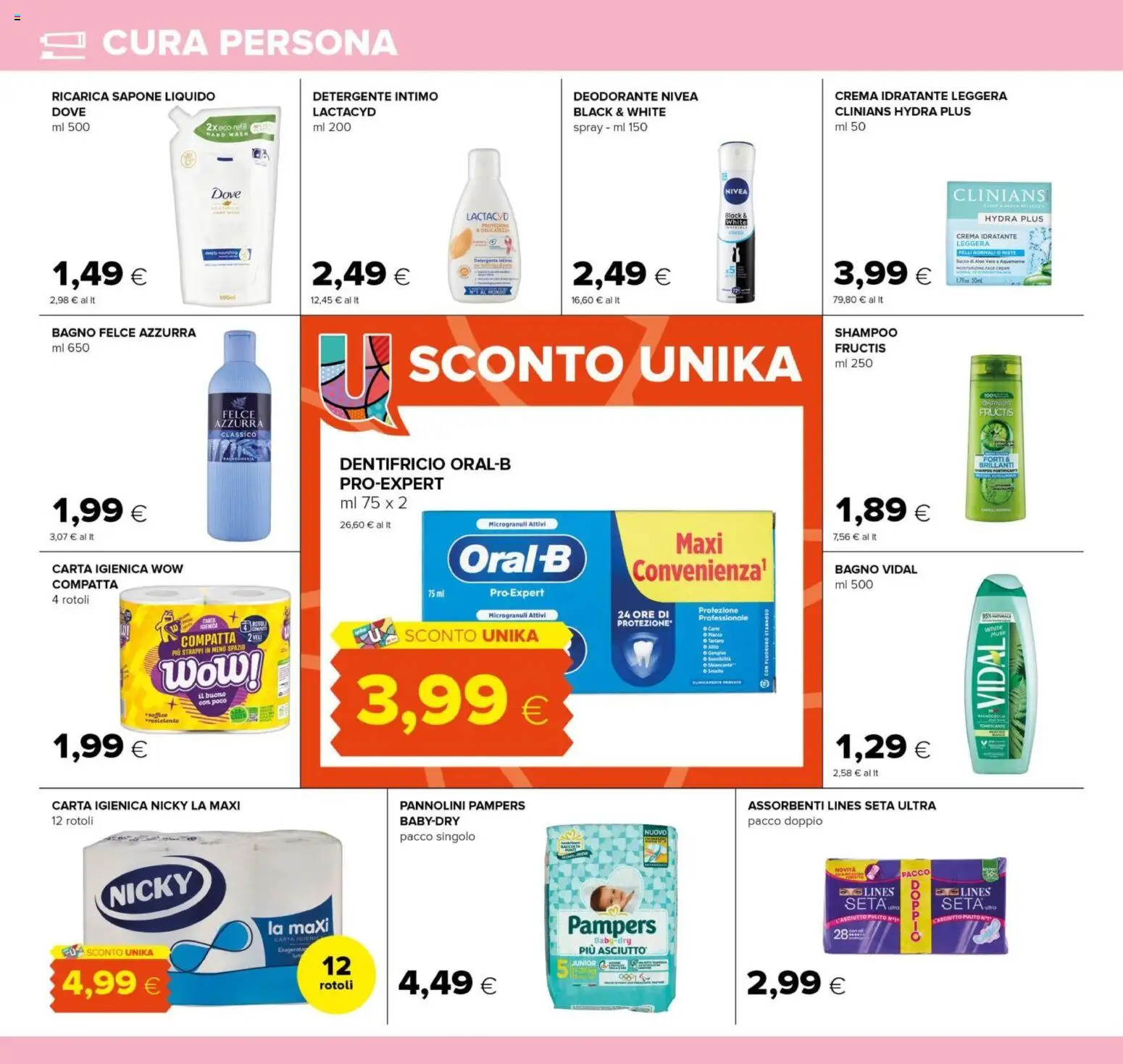 Volantino Tigre del 06.11.2025 | Pagina: 30 | Prodotti: Crema, Sapone, Dentifricio, Bagno