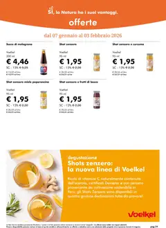Anteprima del volantino Volantino Natura Sì	 valido a partire dal 07.01.2026 | Pagina: 29 | Prodotti: Succo, Peperoncino, Miele
