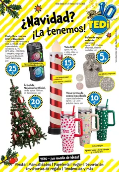 Vista previa TEDi - folleto válido desde el 07.11.2025