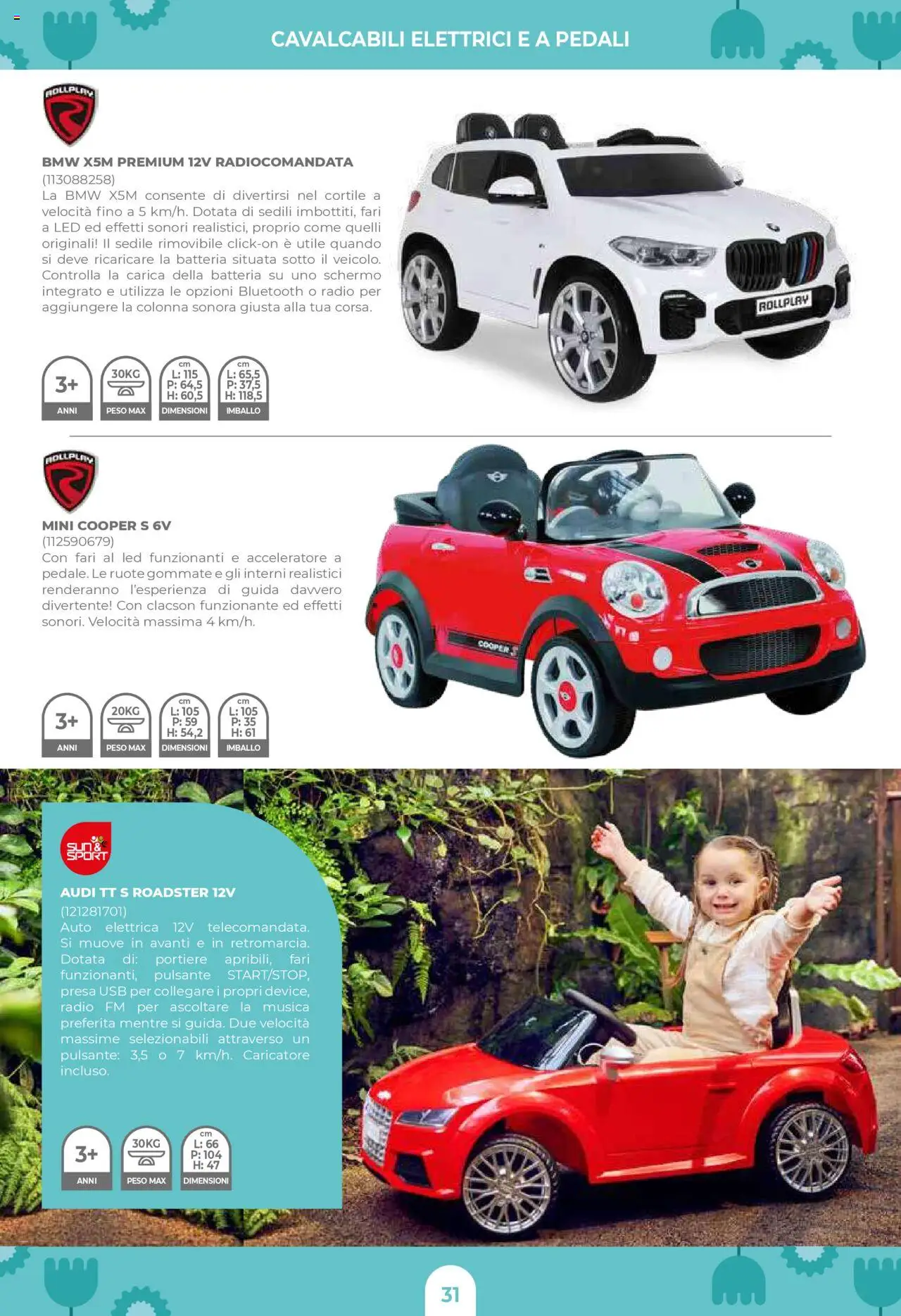 Volantino Toys Center del 03.04.2025 | Pagina: 33 | Prodotti: Schermo, USB, Presa, Batteria