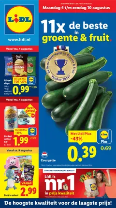 Lidl - Folder week 32 - Voorbeeld van een folder van Lidl, geldig van 04.08.2025