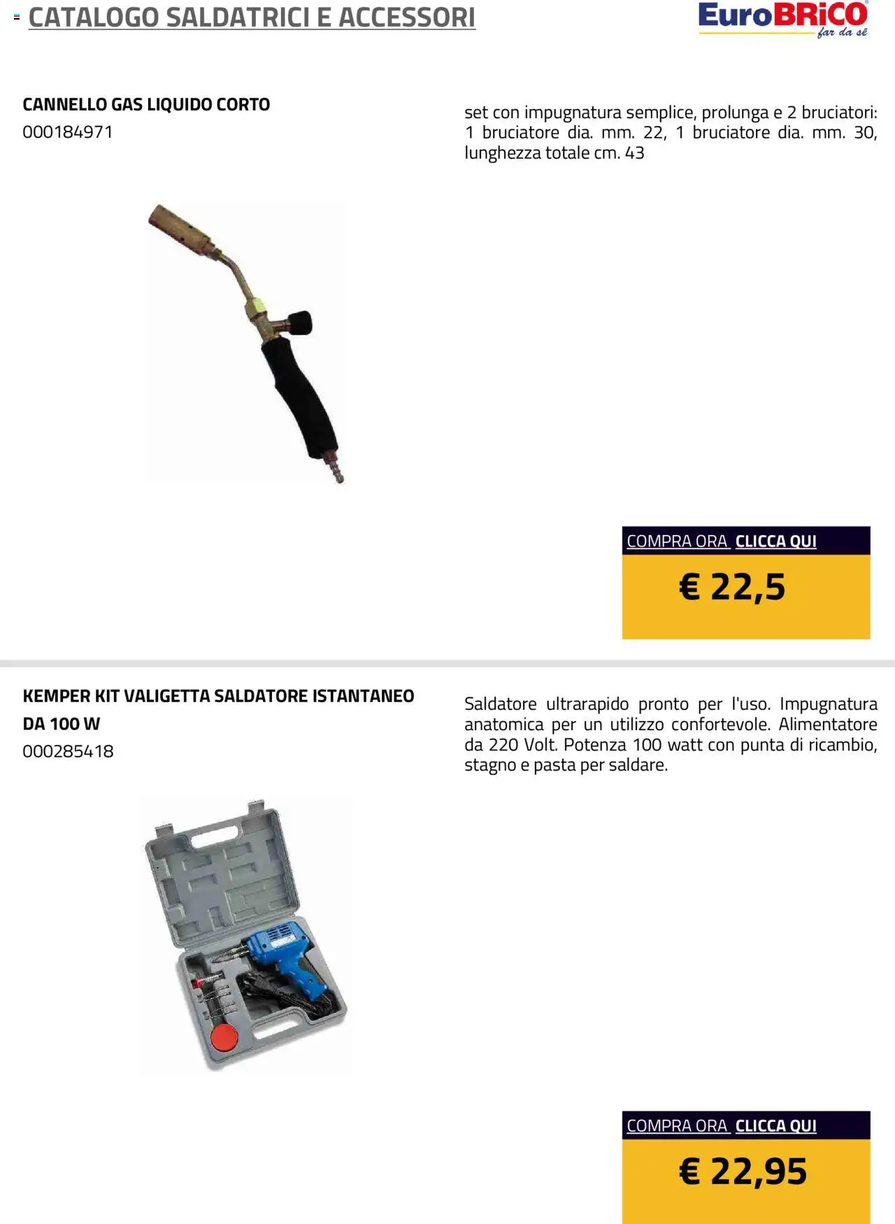 Volantino Eurobrico del 23.07.2025 | Pagina: 6 | Prodotti: Pasta, Valigetta