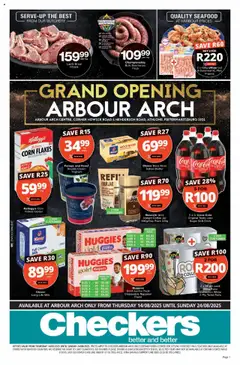 Preview of Checkers specials valid from 14.08.2025