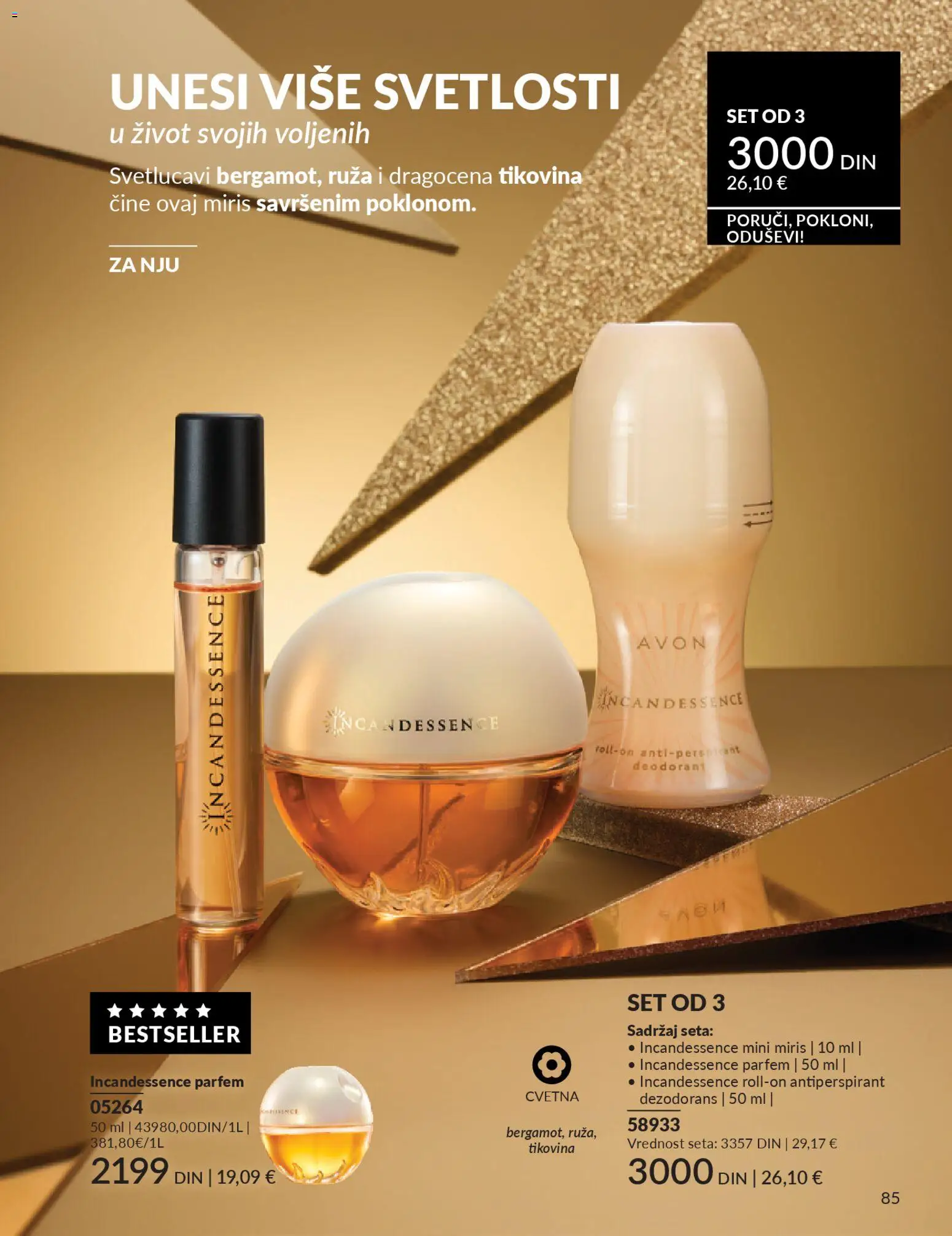 AVON katalog - važi od 29.12.2025 | Strana: 87 | Proizvode: Miris, Parfem, Dezodorans, Antiperspirant