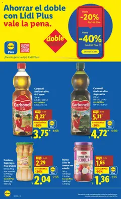 Vista previa Carbonell Aceite de oliva 0,4º suave, 750 ml Aceite de oliva 0,4º suave válido desde el 27.10.2025 | Página: 10 | Productos: Νερό καρύδας, Salsa de tomate, Aceite de oliva virgen extra, Peso