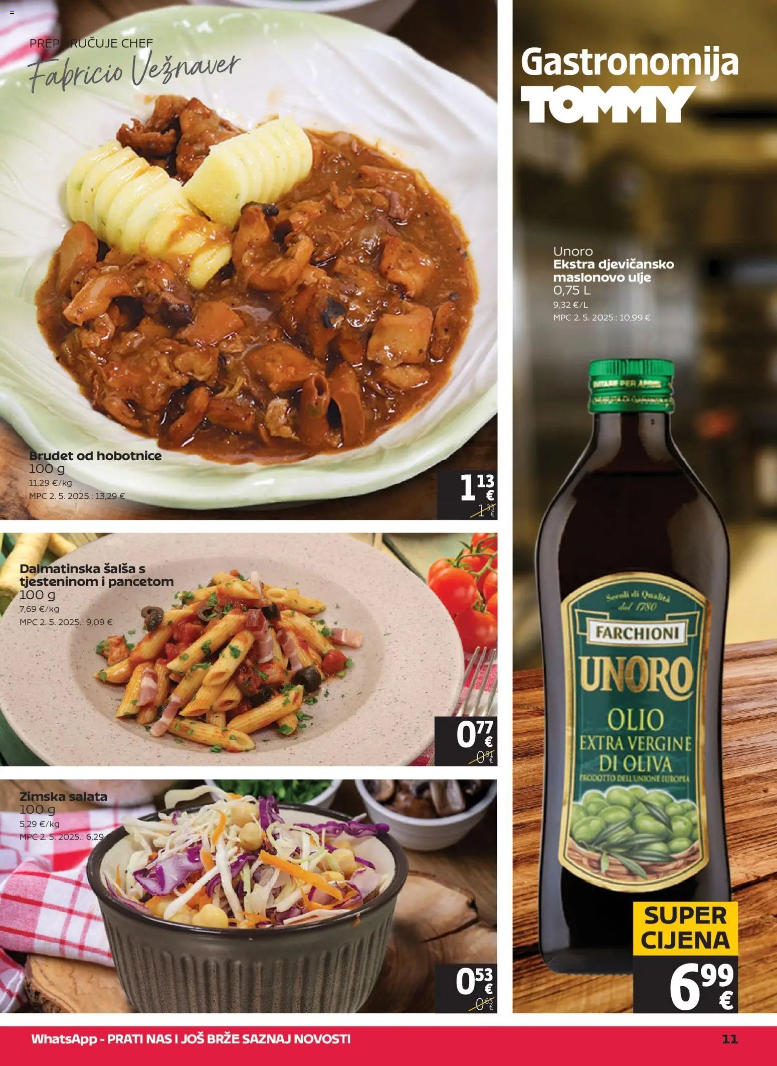 Tommy katalog | vrijedi od 06.11.2025 | Stranica: 11 | Proizvodi: Ulje, Salata