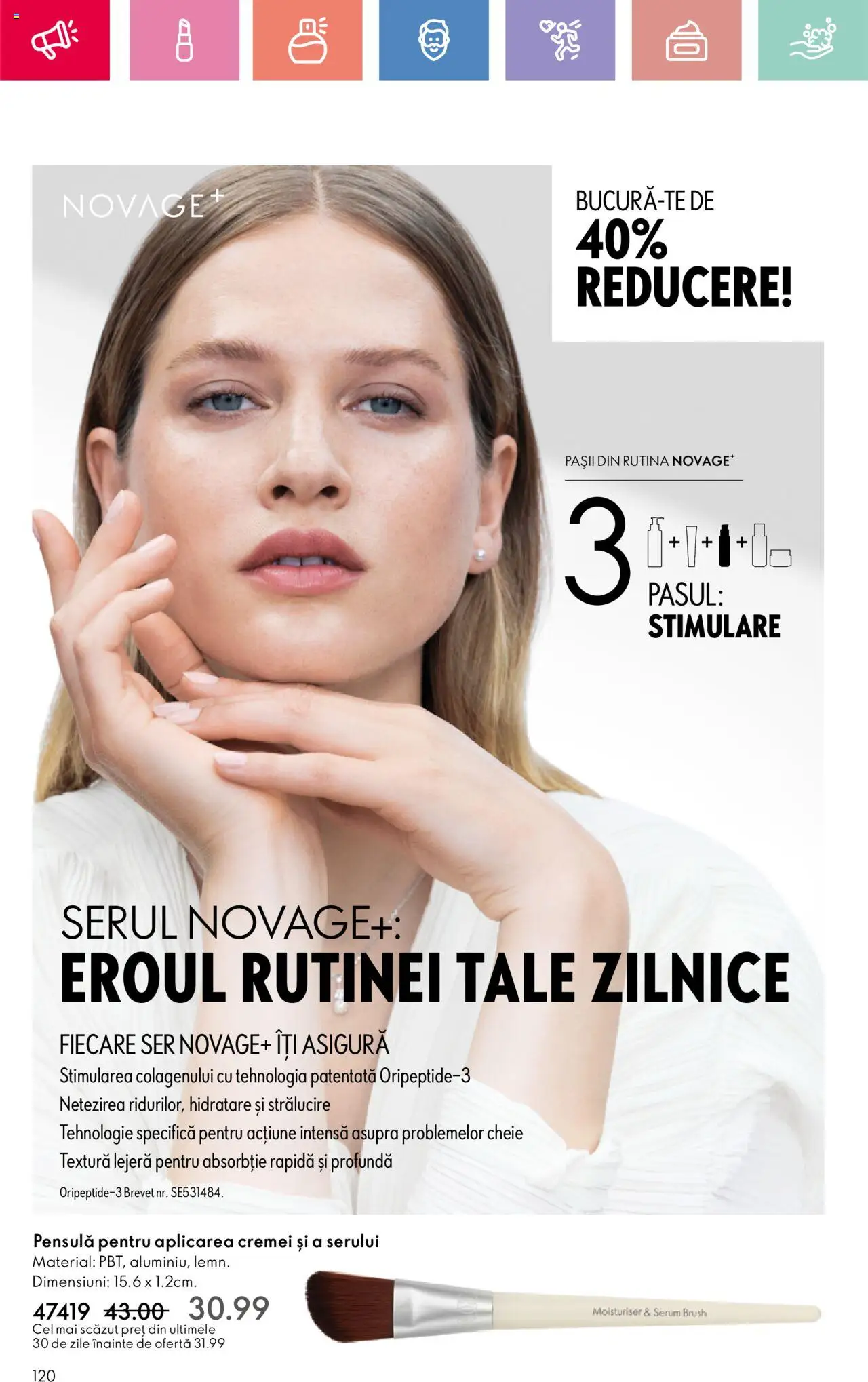Noul catalog Oriflame – valabil de la 06.07.2025 | Pagină: 120 | Produse: Serum