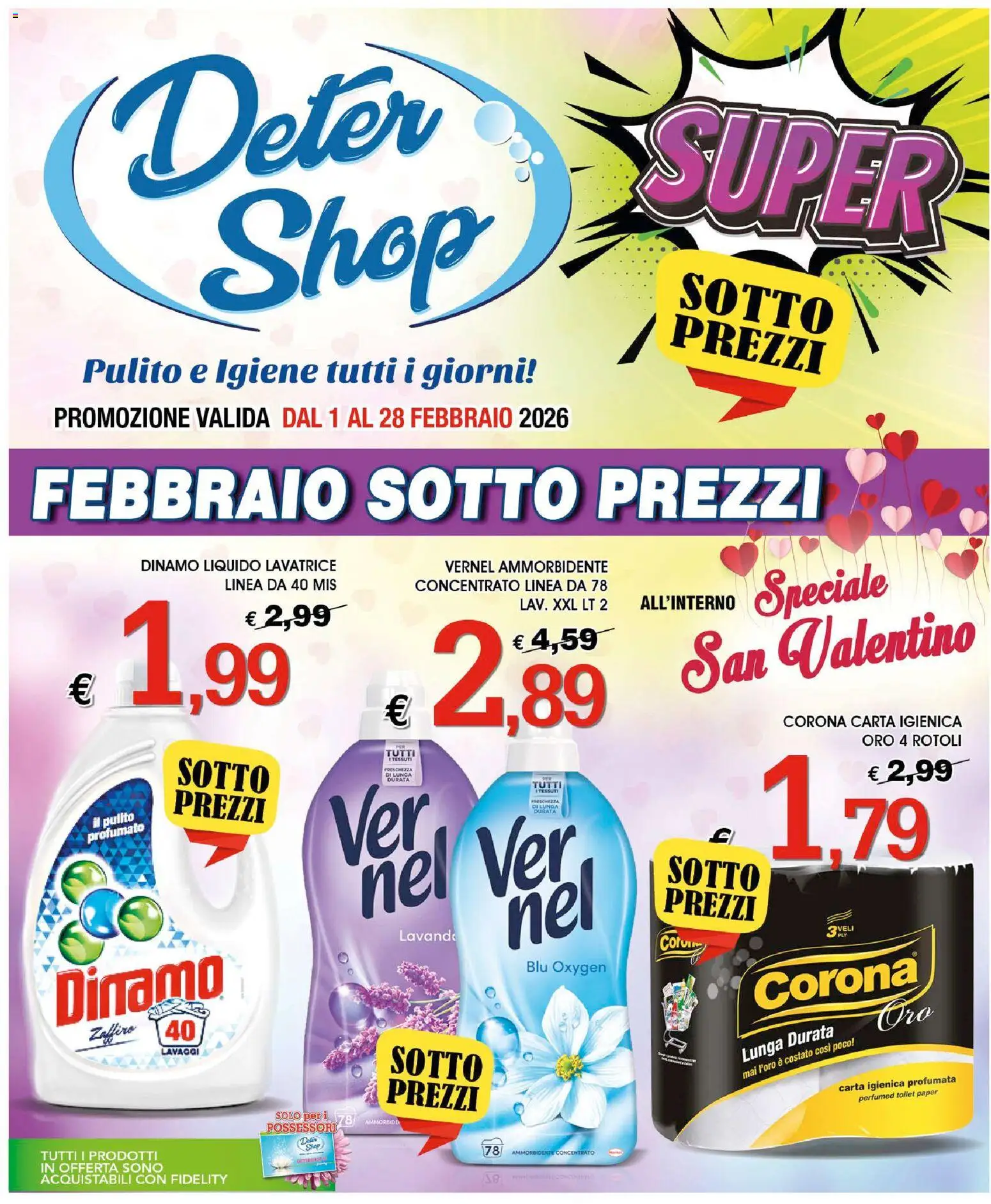 Volantino Deter Shop del 01.02.2026 | Pagina: 1