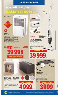Lidl akciós ujság - amely érvényes a következő dátumtól: 25.09.2025 | Oldal: 36