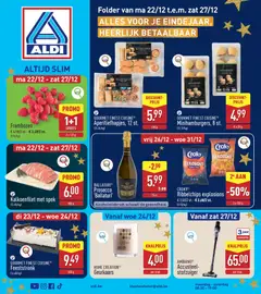 Aldi folder week 51 - Voorbeeld van een folder van Aldi, geldig van 22.12.2025