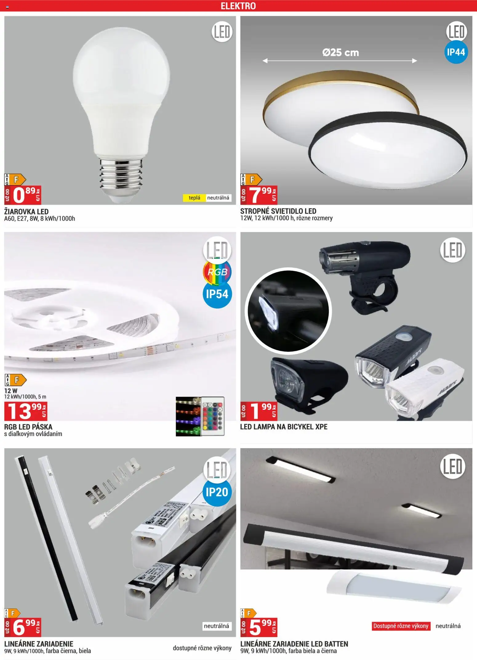 Nové Merkury Market akcie – leták je platný od 01.11.2025 | Strana: 5 | Produkty: Lampa, Led lampa, Stropné svietidlo, Led stropné svietidlo