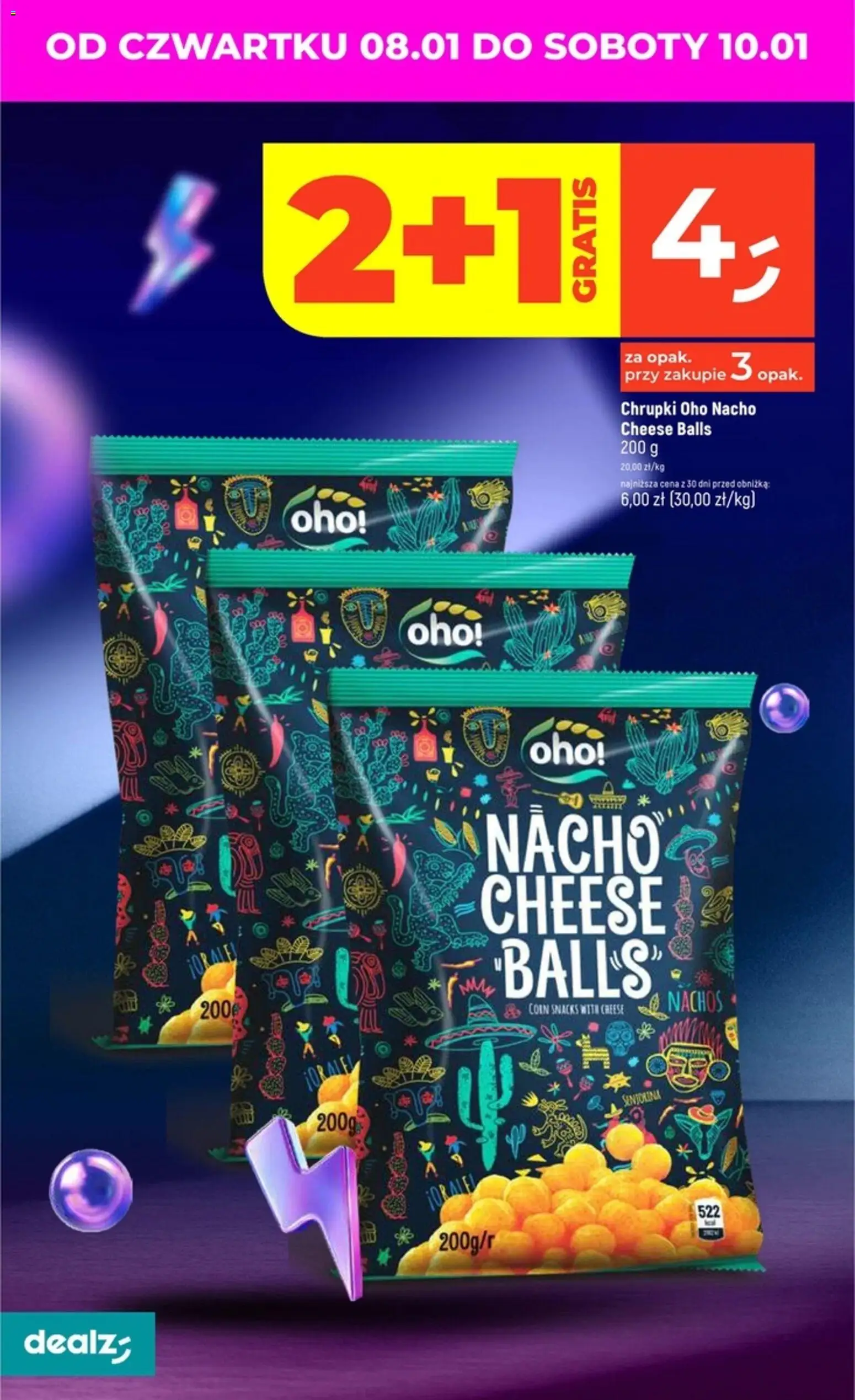 Dealz Gazetka od 08.01.2026 | Strona: 4 | Produkty: Chrupki, Nachos