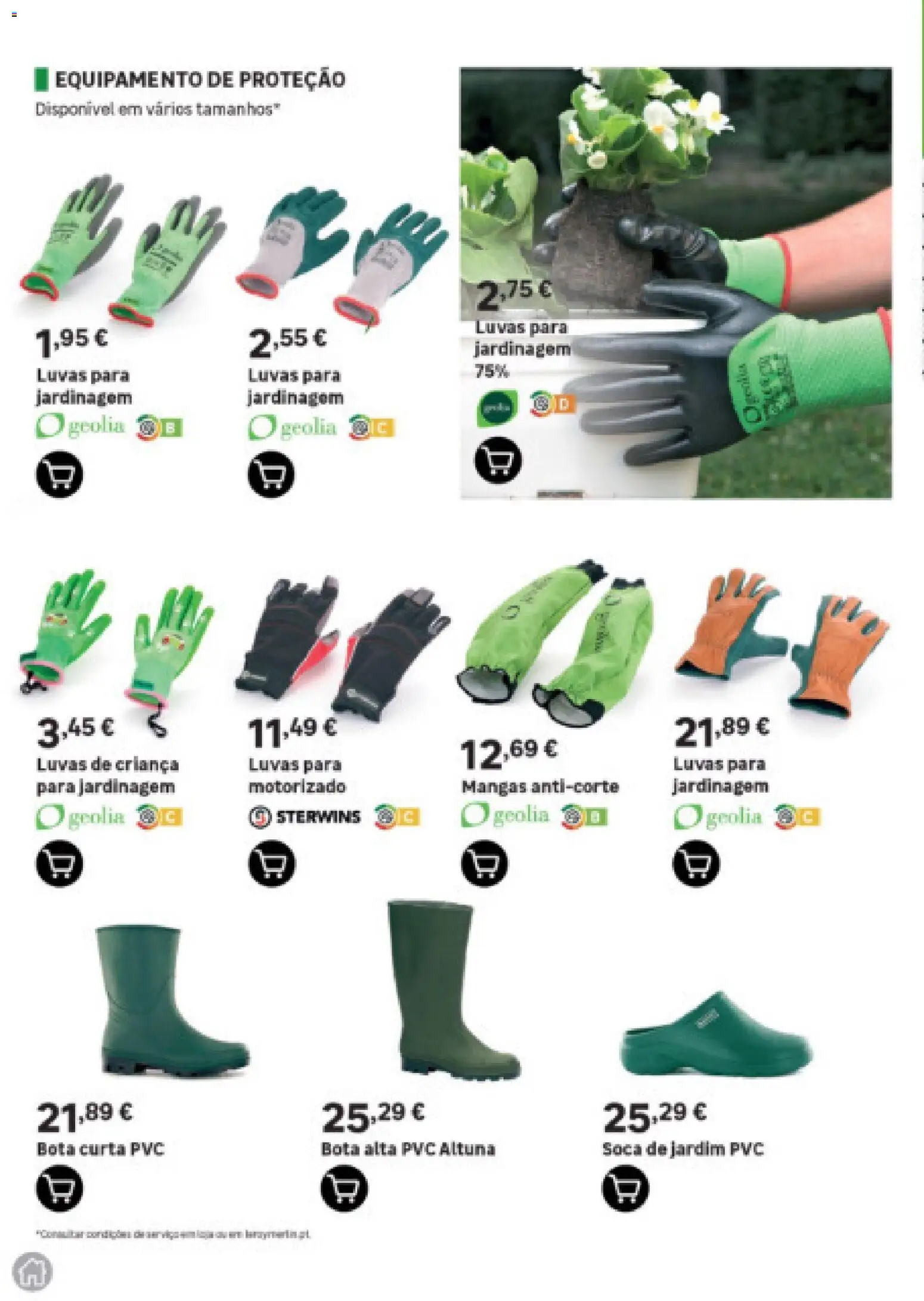 Leroy Merlin Arquipélago da Madeira Jardim │ válido de 12.03.2026 | Página: 82 | Produtos: Luvas, Mangas