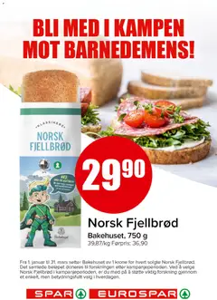 Forhåndsvisning av Norsk Fjellbrød, Bakehuset, 750 g gyldig fra 19.01.2026 | Side: 15