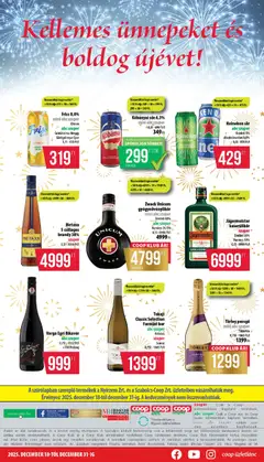 COOP - Mini & Abc & Szuper / Nyírzem - amely érvényes a következő dátumtól: 18.12.2025 | Oldal: 8
