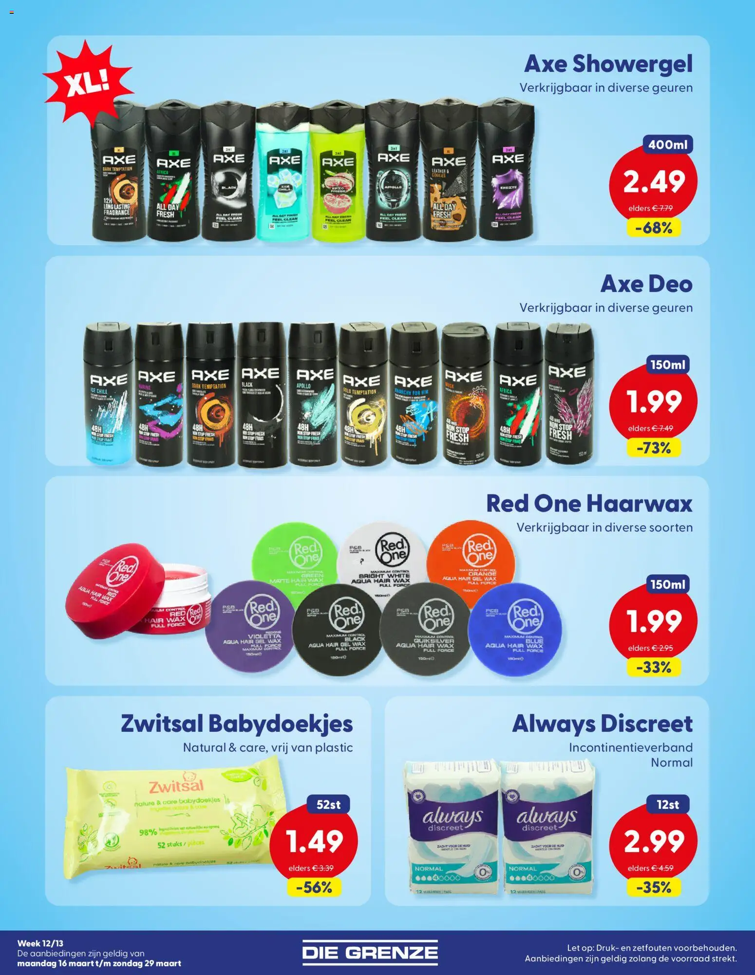 {H1} | Pagina: 8 | Producten: Geuren, Babydoekjes, Gel