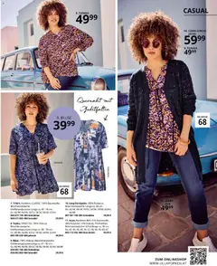 Ulla Popken akciós újság - amely érvényes a következő dátumtól: 01.04.2026 | Oldal: 71 | Termékek: Tunika