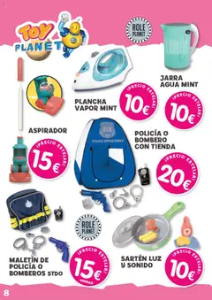 Toy Planet Últimas Unidades │ válido desde el 14.07.2025 | Página: 8 | Productos: Plancha, Aspirador