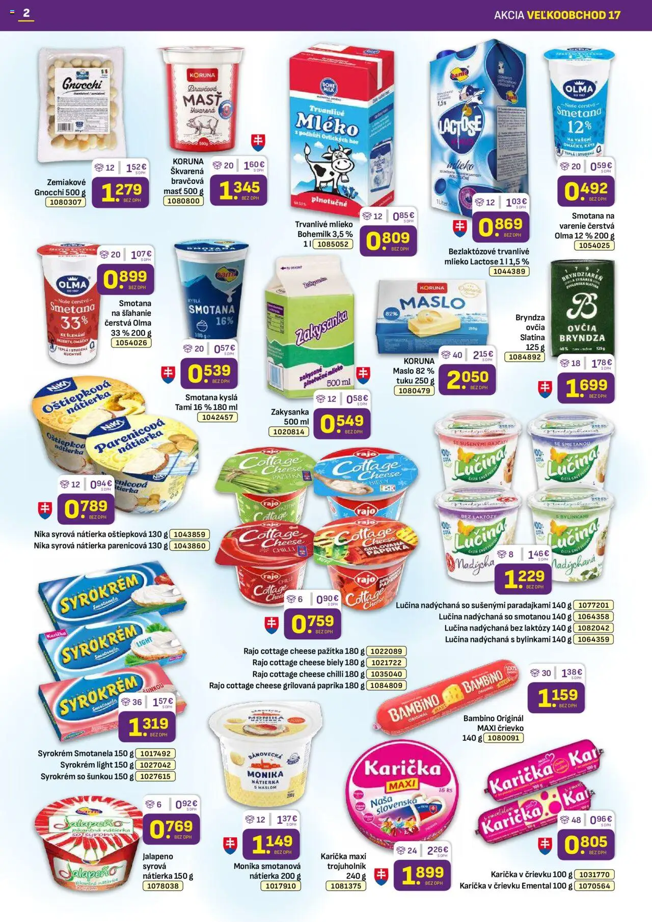 Libex leták │ platný od 25.08.2025 | Strana: 2 | Produkty: Pažítka, Káva, Bryndza, Kuchyne