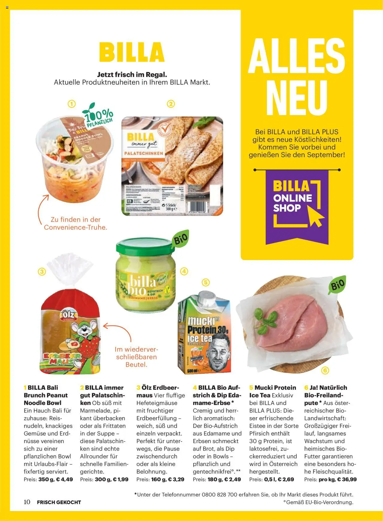Billa Frisch Gekocht gültig ab 01.09.2025 | Seite: 8 | Produkte: Nüsse, Gemüse, Maus, Reis