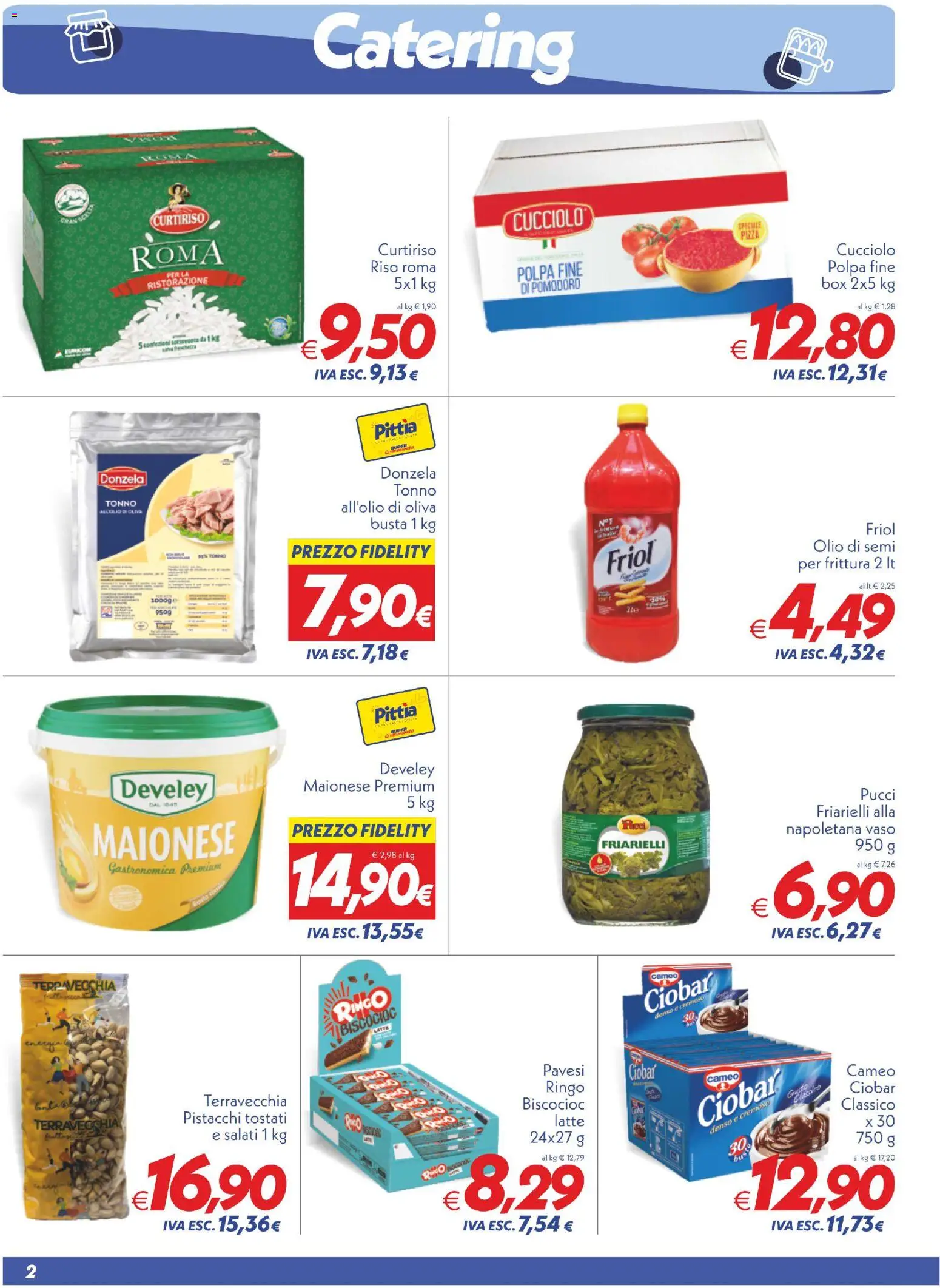 Volantino SuperConveniente del 27.12.2025 | Pagina: 2 | Prodotti: Olio, Friarielli, Pistacchi, Vaso
