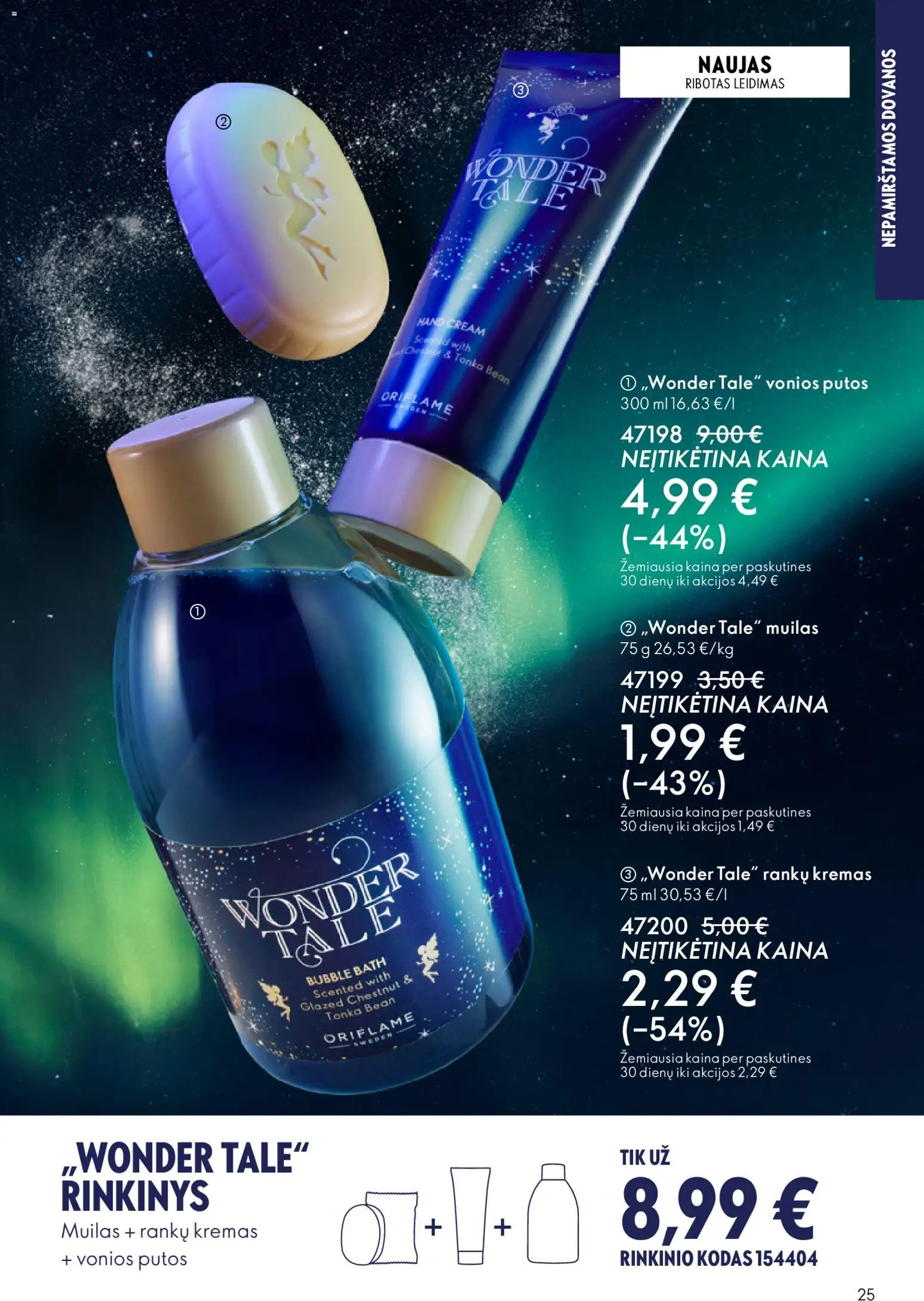 Oriflame akcijos nuo 10.12.2025 | Puslapis: 25 | Prekių: Kremas, Muilas, Vonios putos