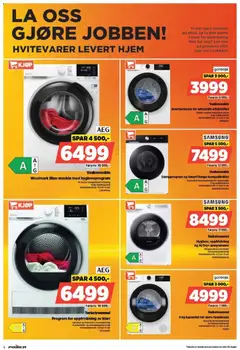 Forhåndsvisning av Power kundeavis gyldig fra 23.03.2026 | Side: 6 | Produkter: Vaskemiddel, Klær, Vaskemaskin, Tørketrommel