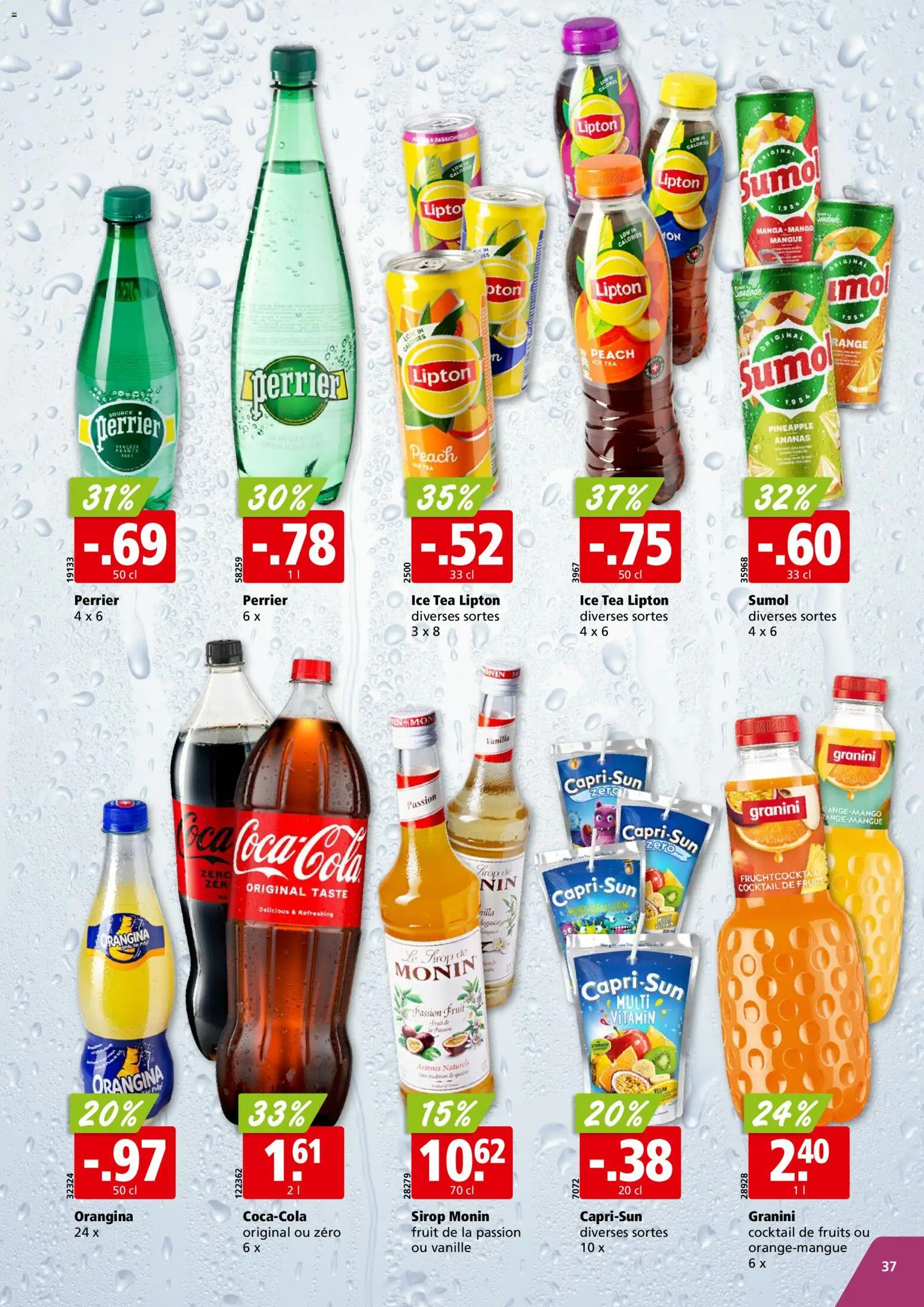Aligro Aktionen Chavannes, Matran, Genève, Sion – gültig ab 23.02.2026 | Seite: 37 | Produkte: Coca Cola, Ananas, Mango