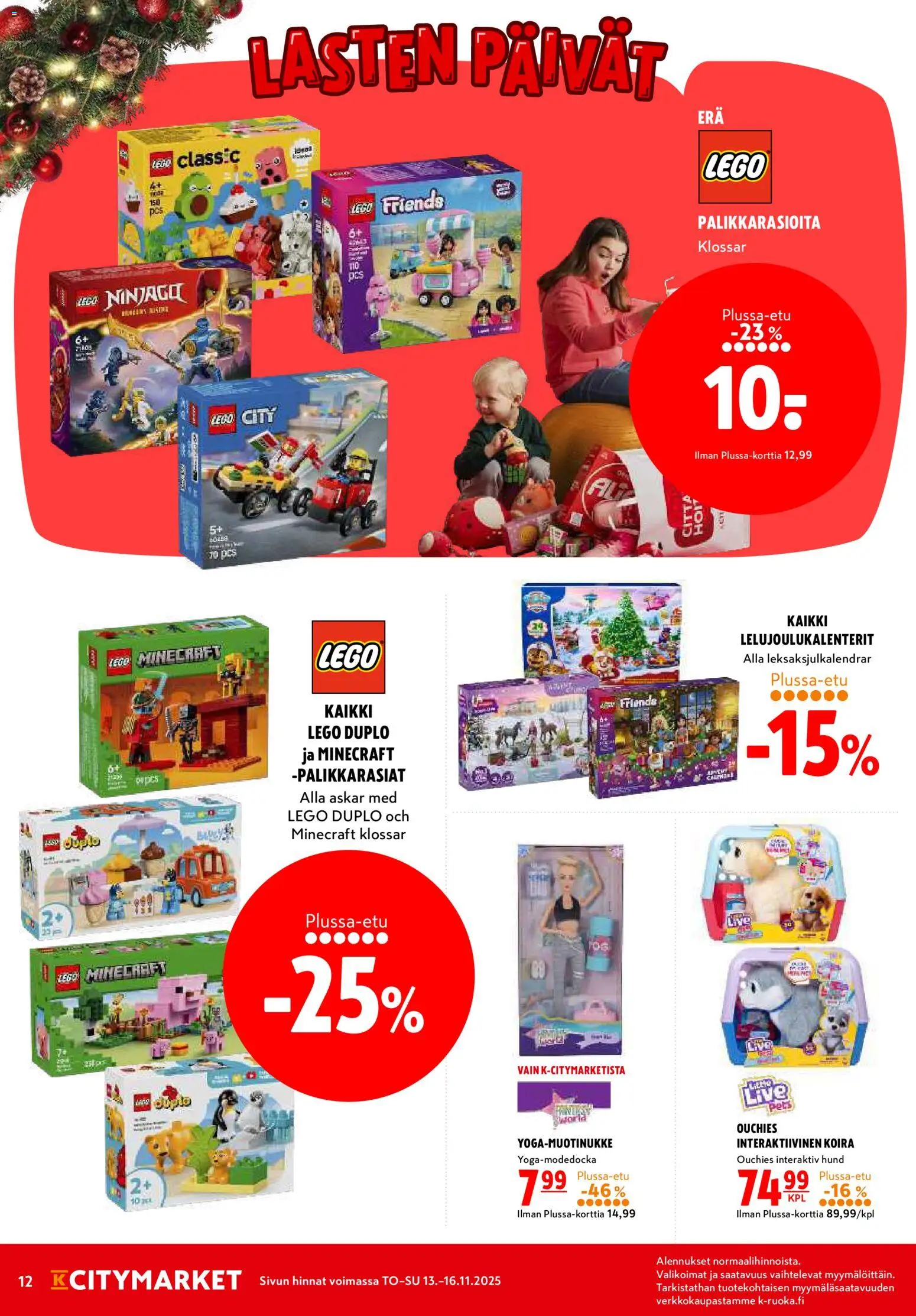 K-Citymarket tarjoukset – voimassa 13.11.2025 alkaen | Sivu: 12